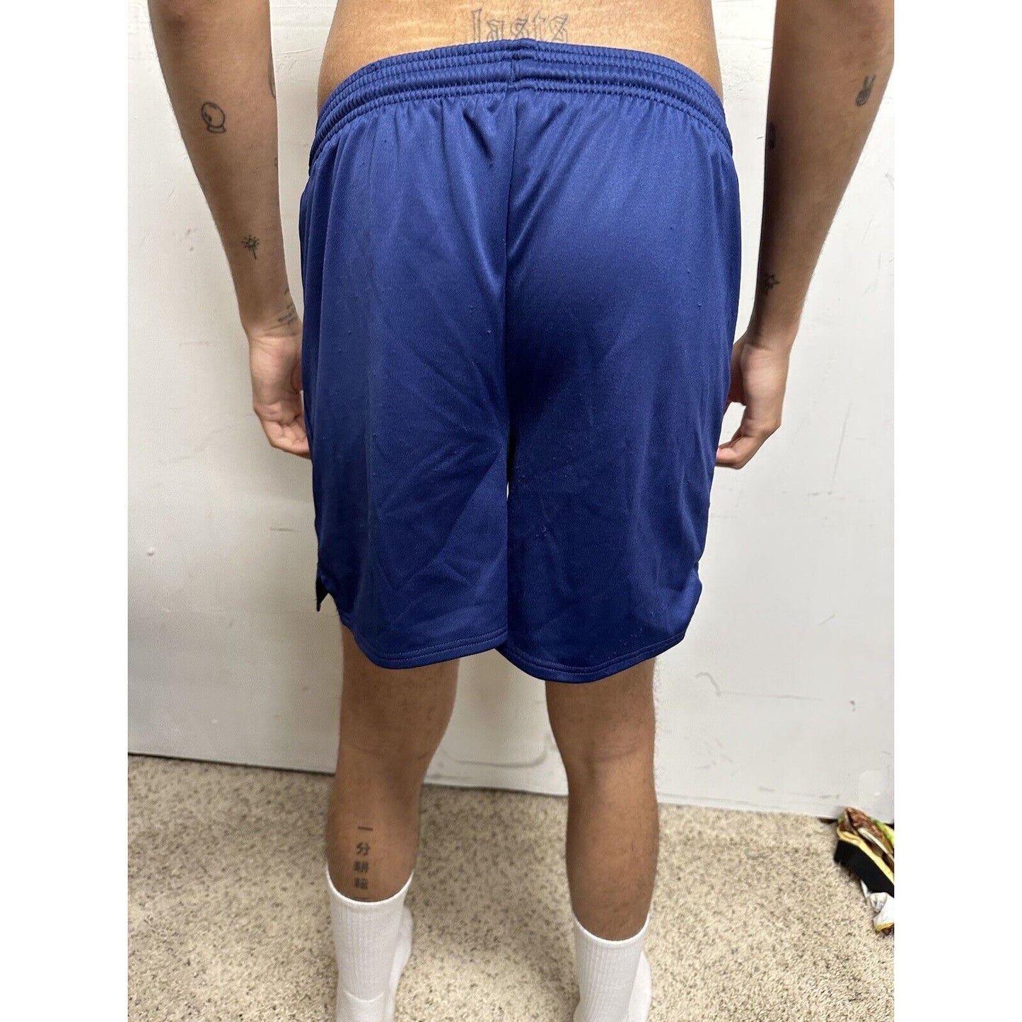 Women’s Medium USAFA Air Force Academy Cadet PT Workout Uniform Shorts Blue