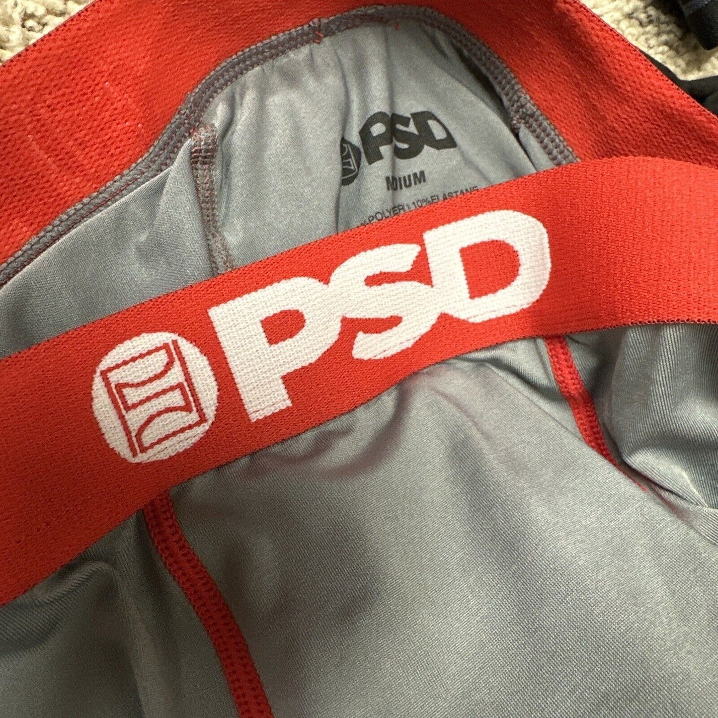 Men’s PSD Medium Gray Boxer Briefs