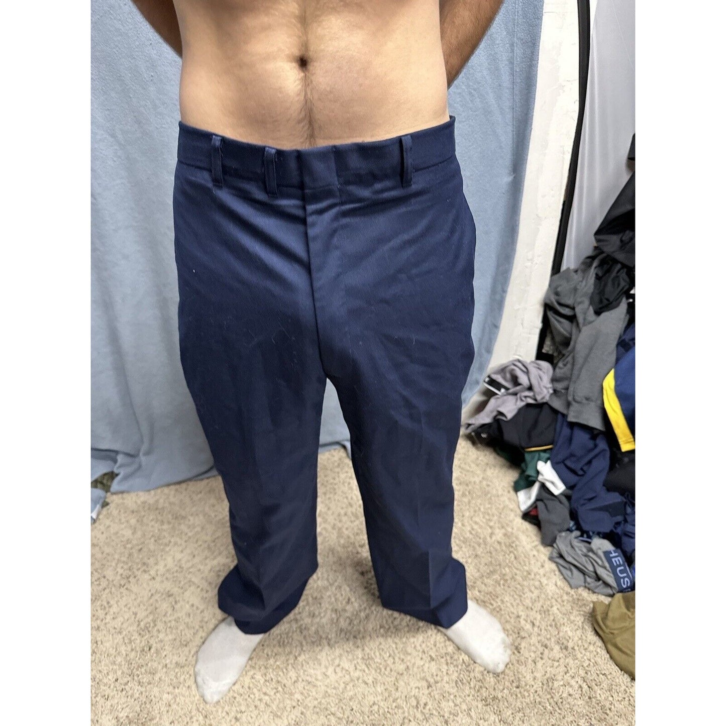Men’s USAF USSF Trousers Uniform Blues Pants 38L