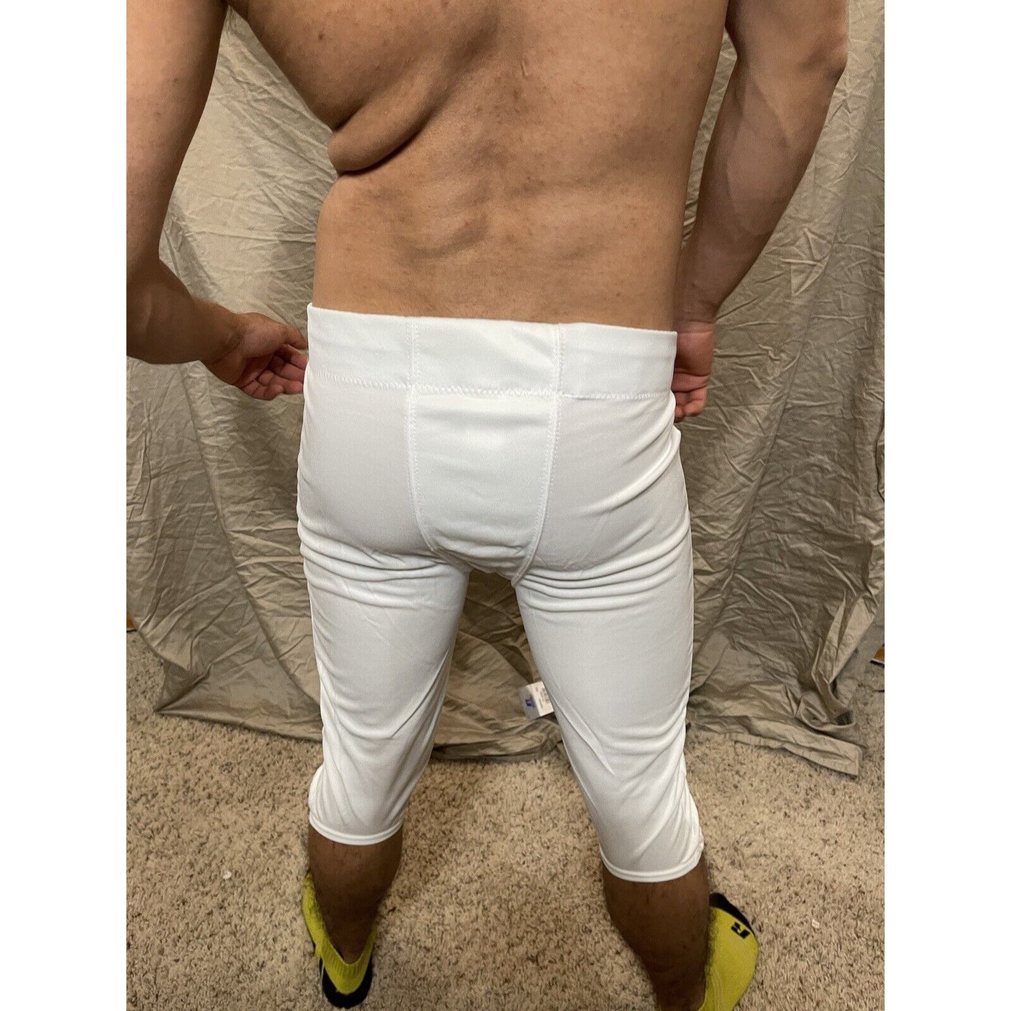Boy's Youth XXL Russell Athletic White Football pants