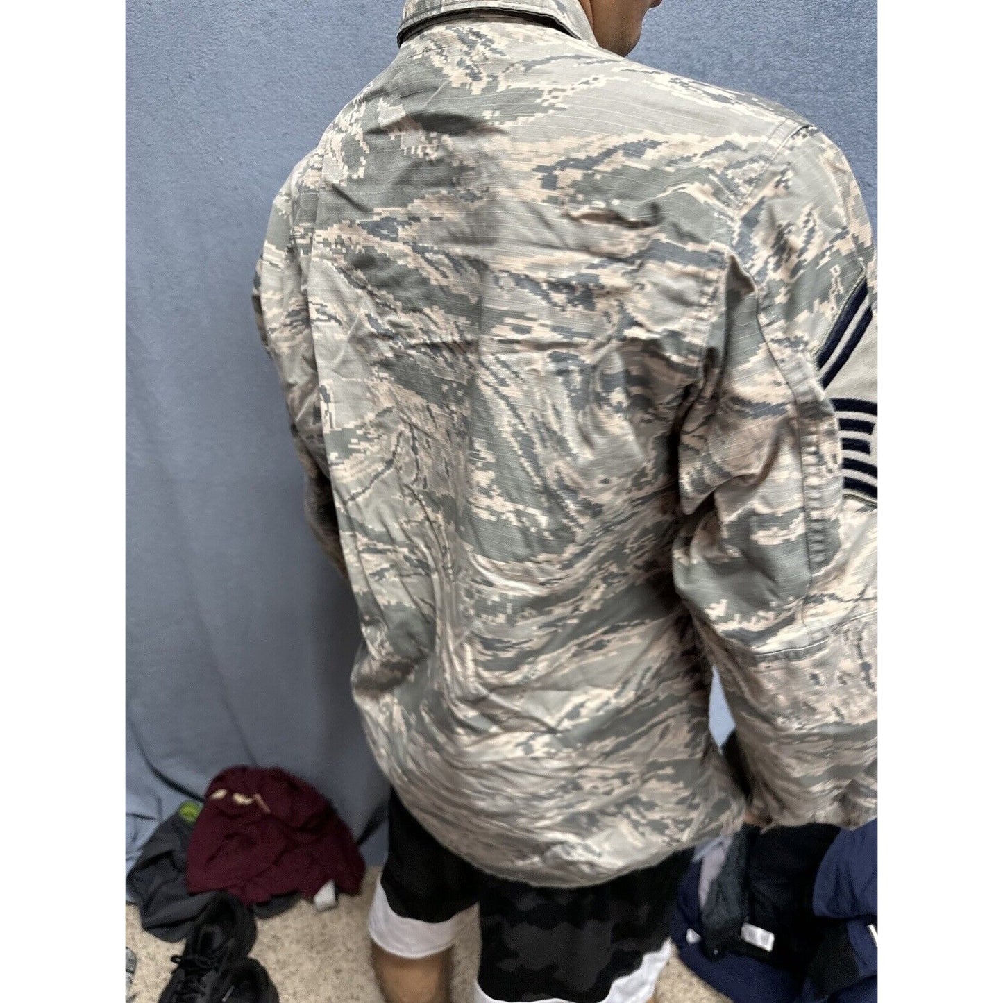Men’s Abu Airman Battle Uniform Air Force Top Blouse 40R USAF