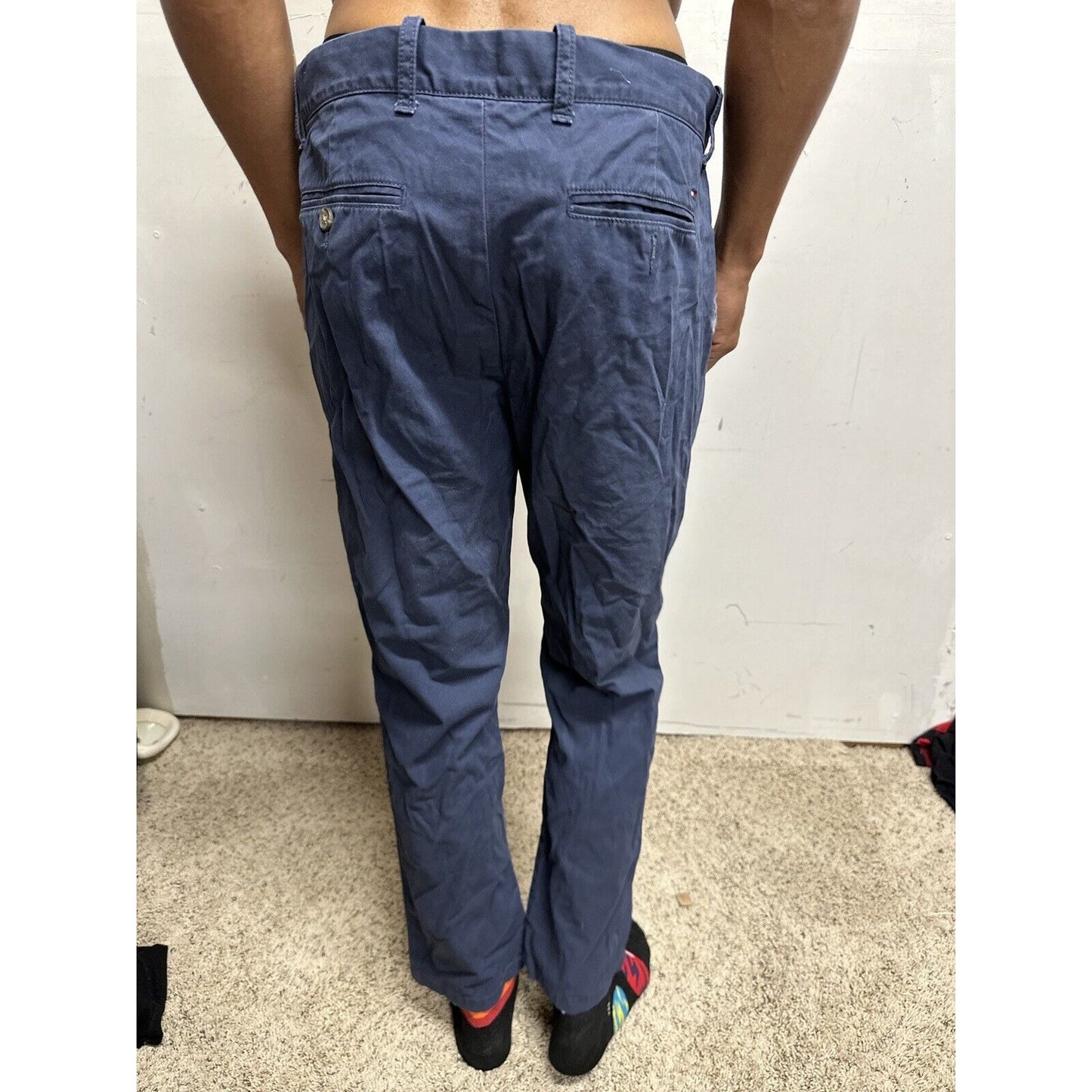 Men’s Blue Tommy Hilfiger 32 X 30 Dress Pants Slacks