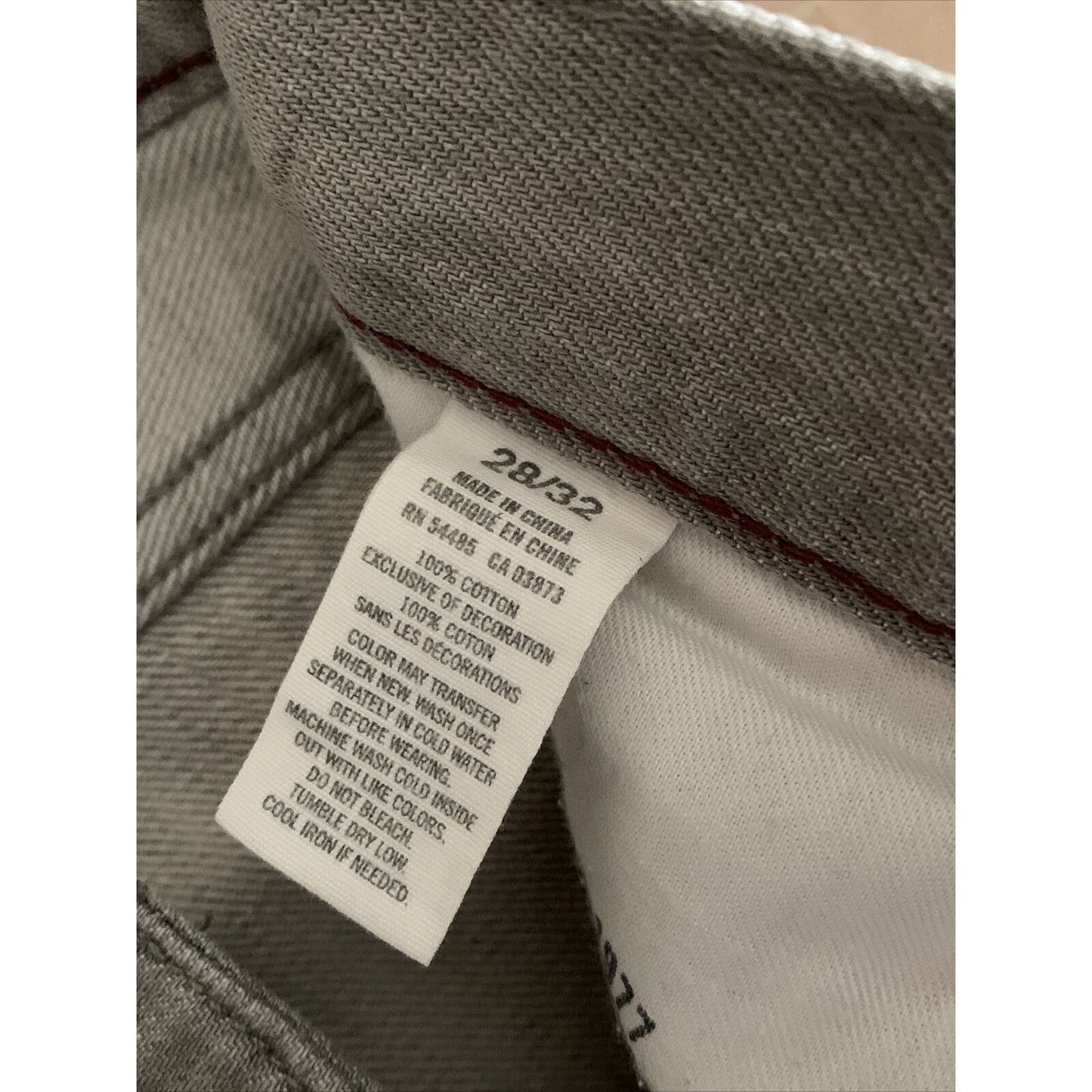 Mens American Eagle Outfitters Slim Straight 28x30 Tan Jeans Denim