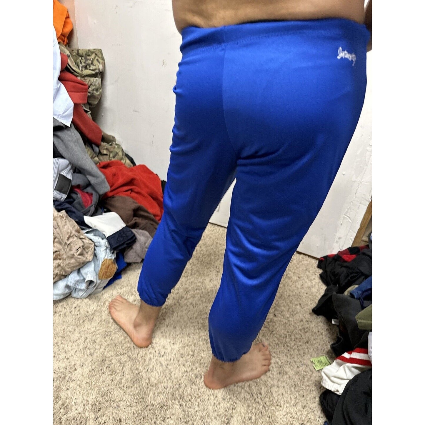 Men’s Blue Baseball Pants Medium Fits Small See Pics Intensity