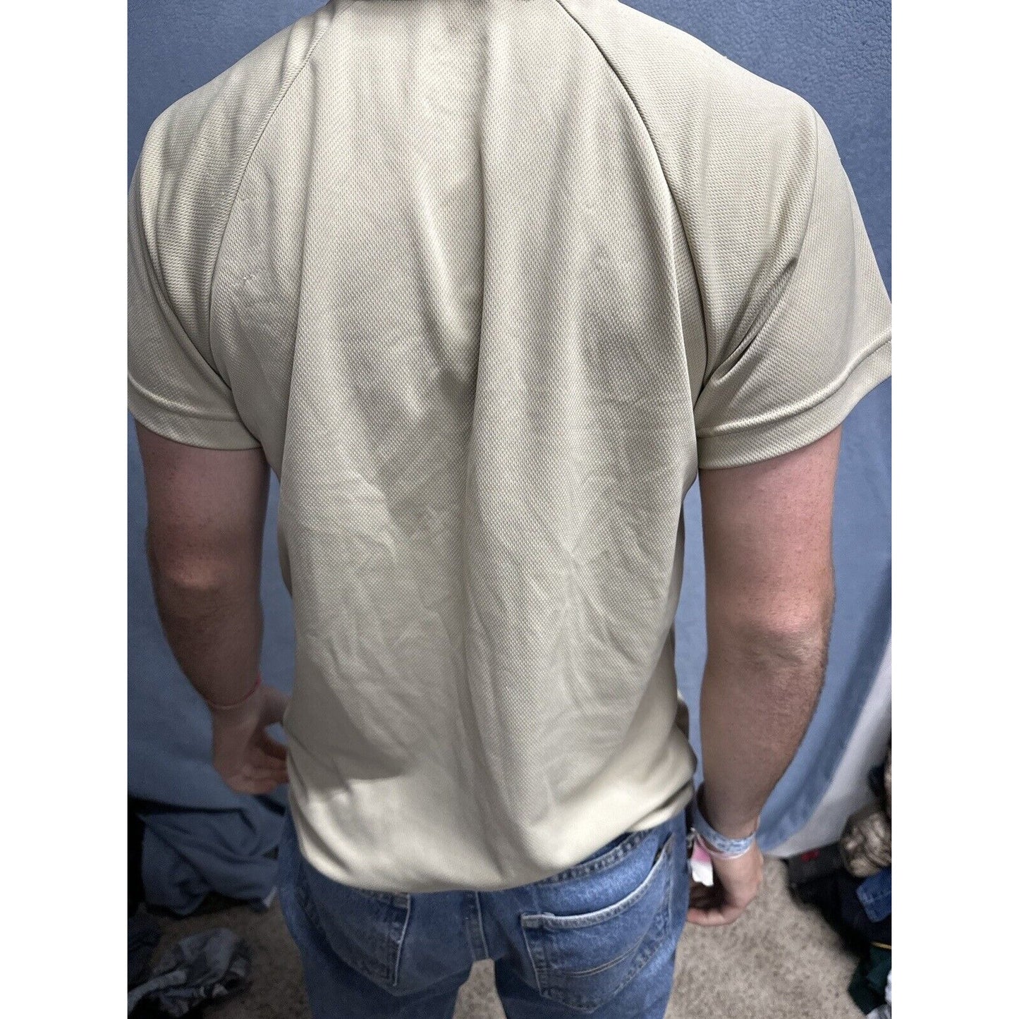 Men’s Abu Airman Battle Uniform Duke Small Tshirt Moisture Control Desert Sand