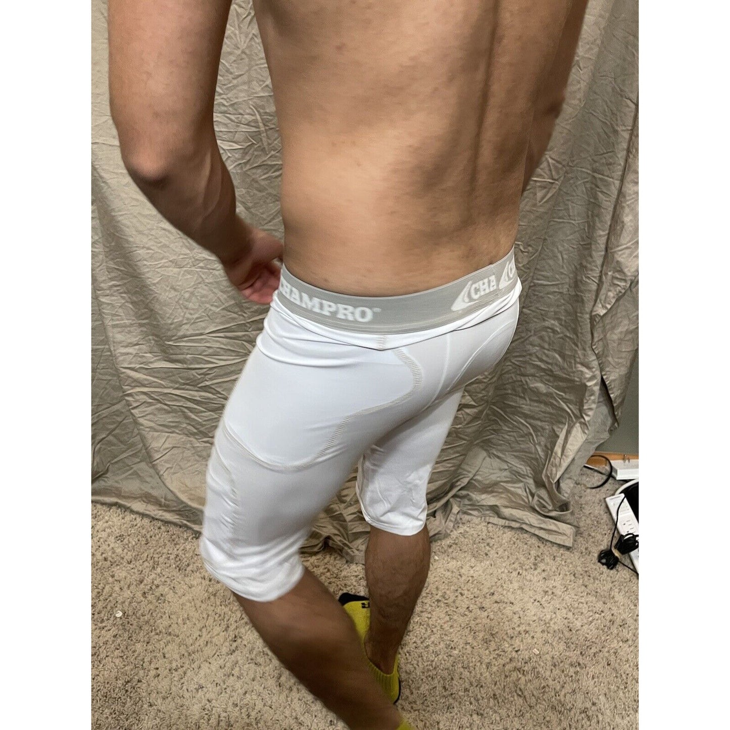 Champro white adult medium football compression girdle