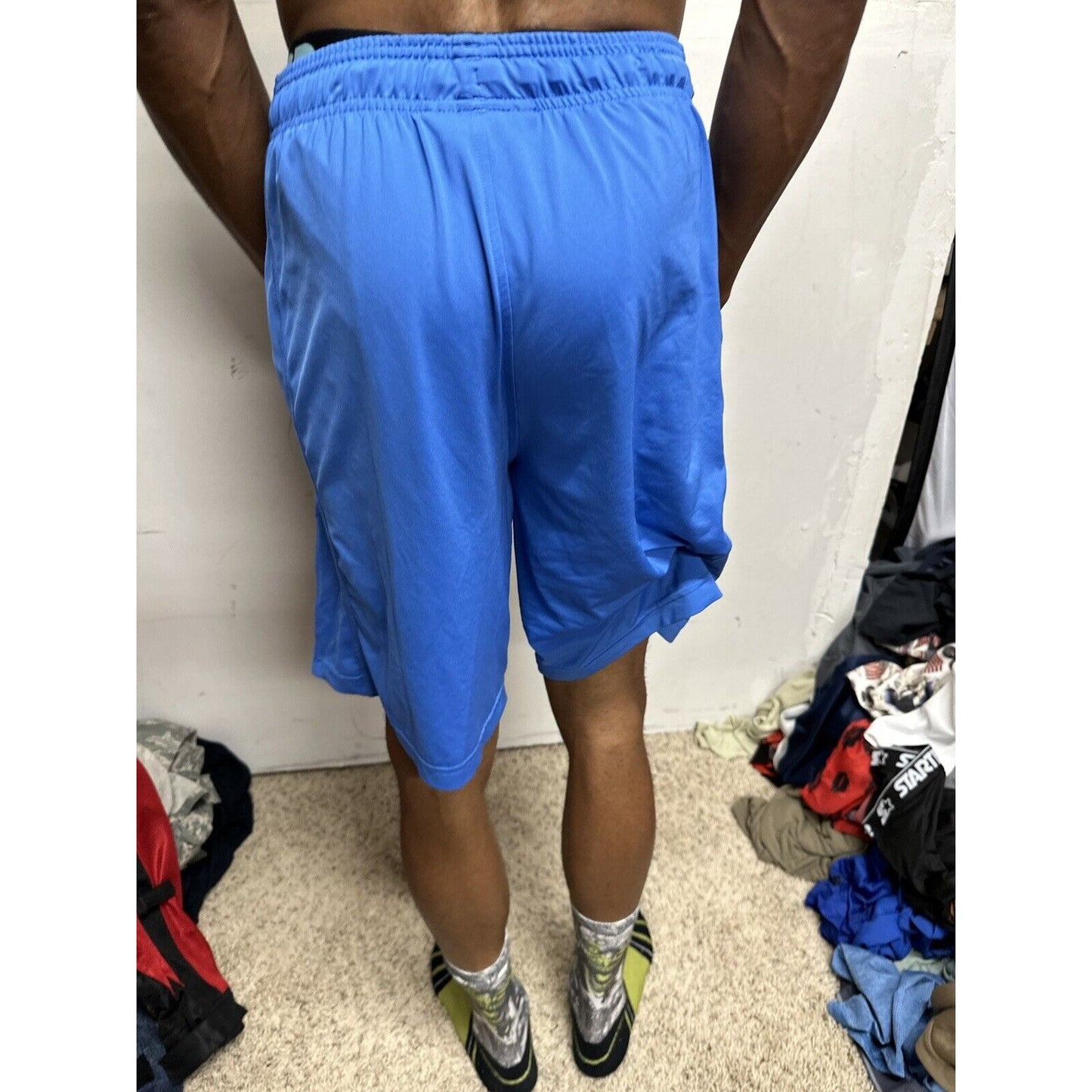 Men’s Blue Loose Small Under Armour Athletic Shorts With Pockets