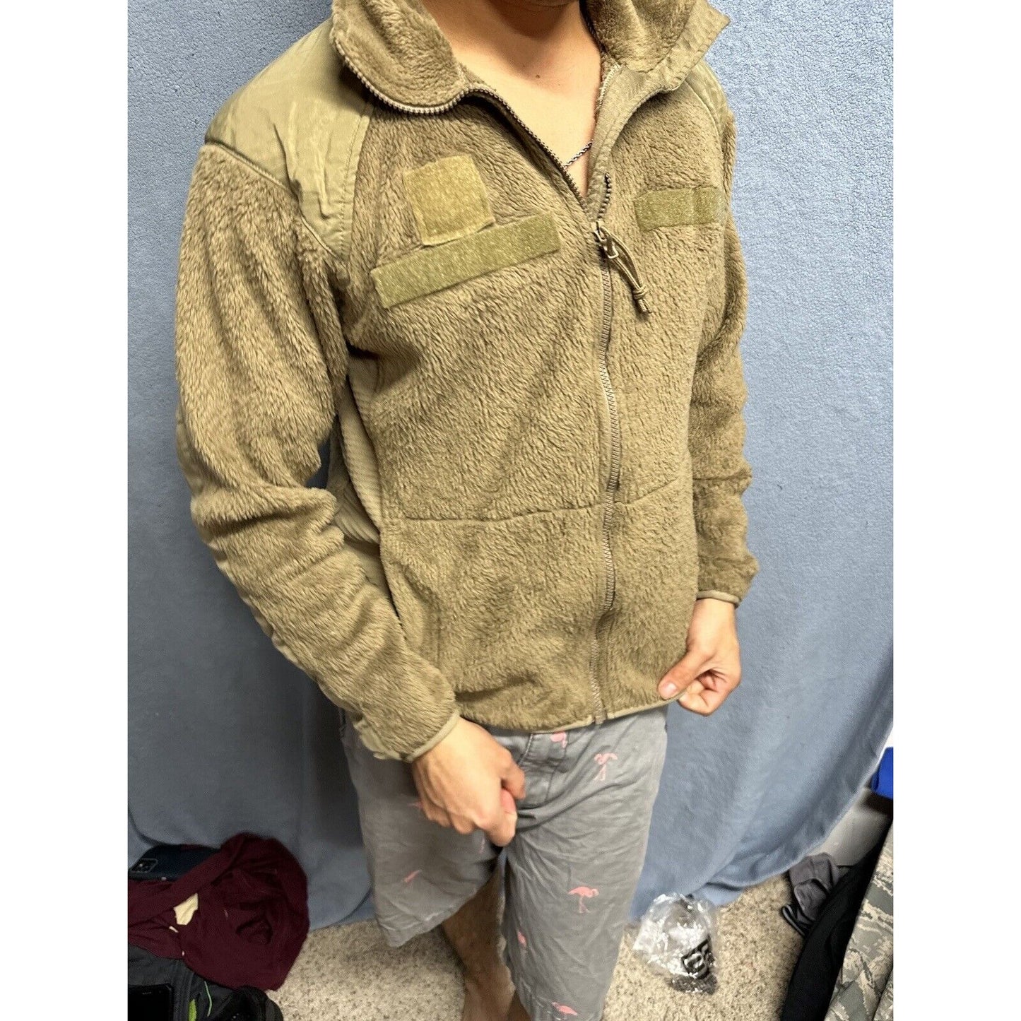 Men’s Army Air Force X-small Regular Fleece Uniform Jacket Gen III Cold Weather