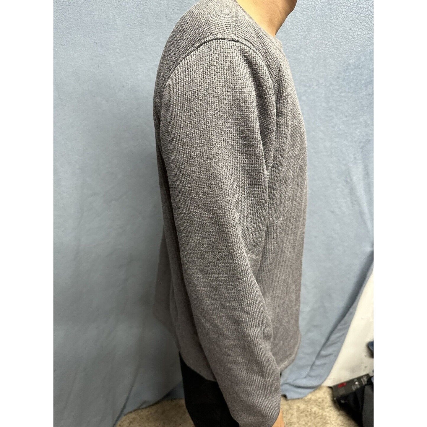 Men’s Pullover Gray B.C. Clothing Heritage Sweater Large