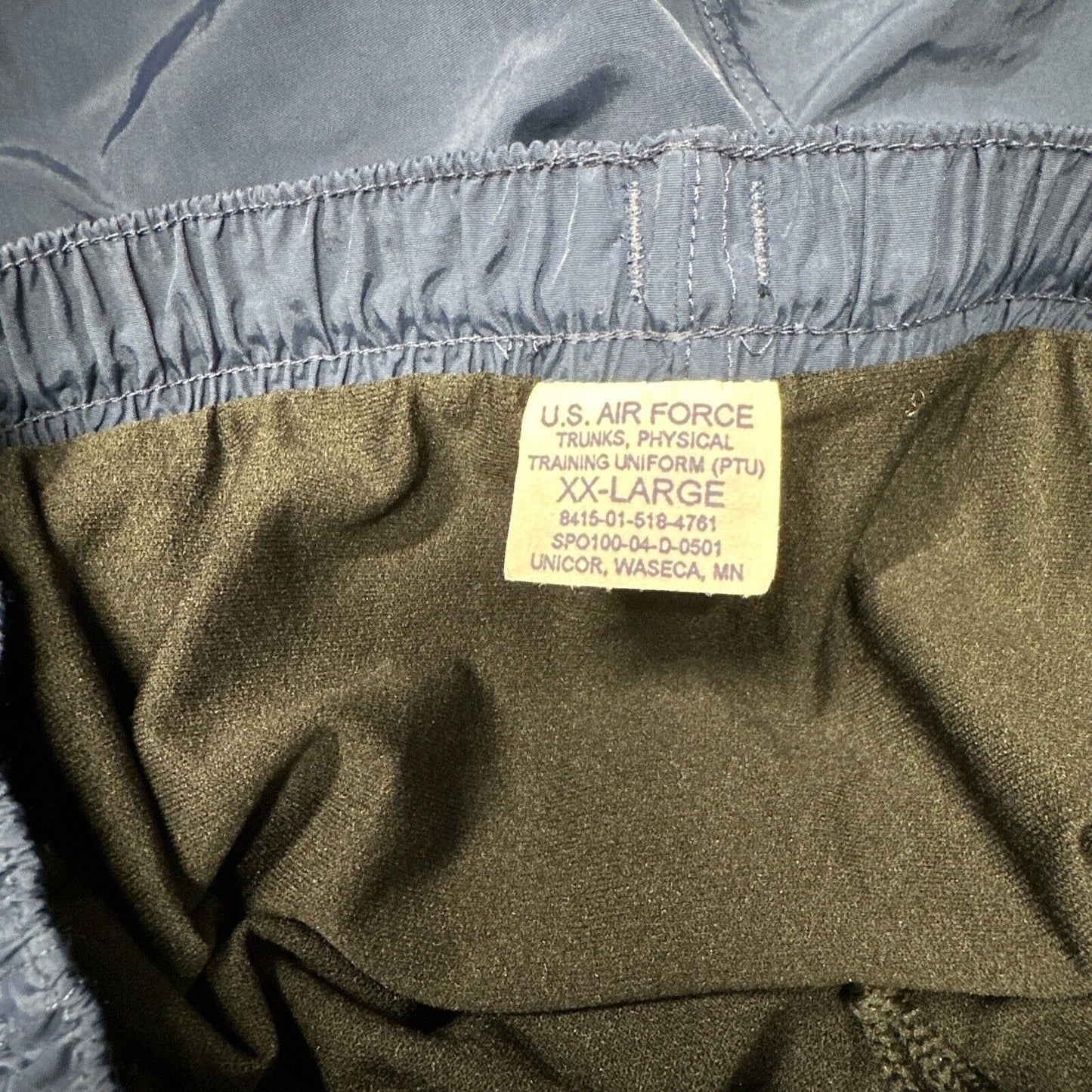 Men’s USAF Pt Shorts PTU Trunks XX-Large