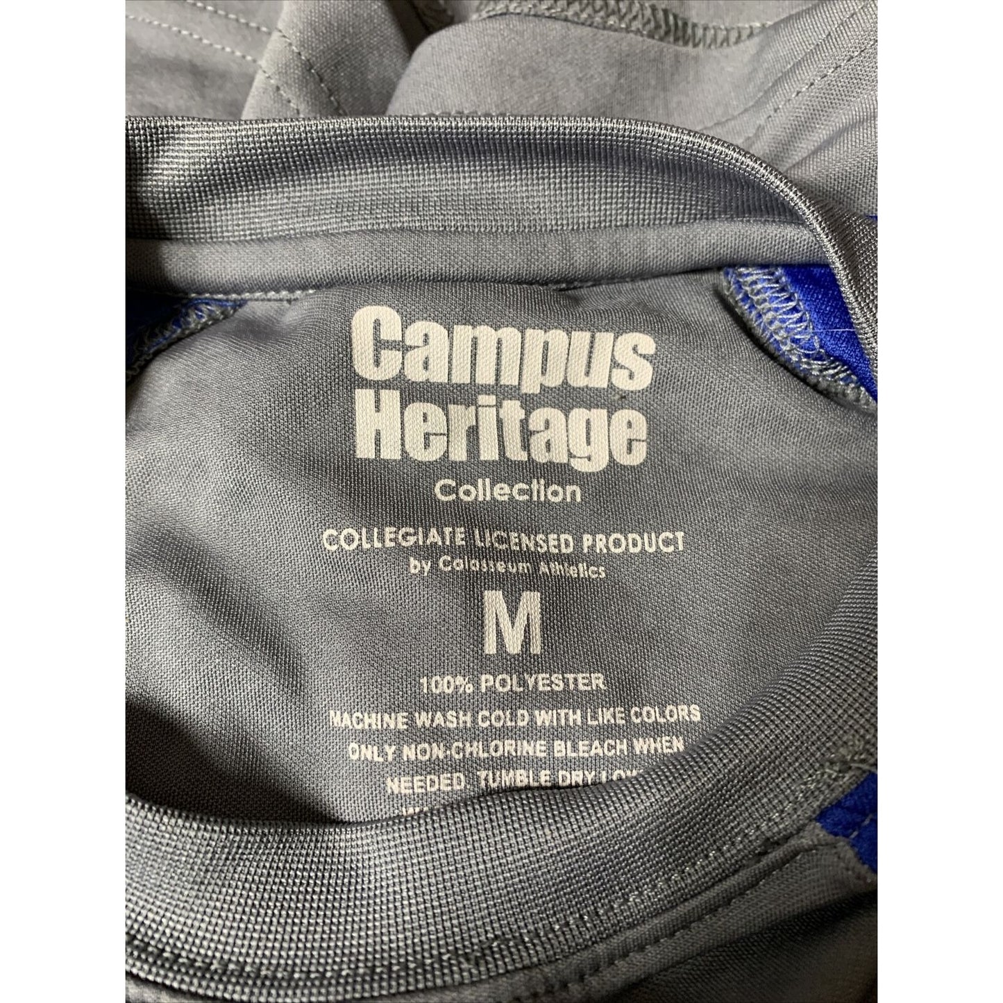 Air Force AF Workout Shirt Campus Heritage Grey And Blue Medium