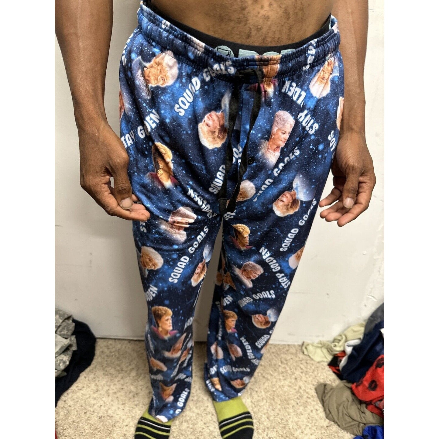 The Golden Girls Medium Lounge Pants Sleepwear Blue