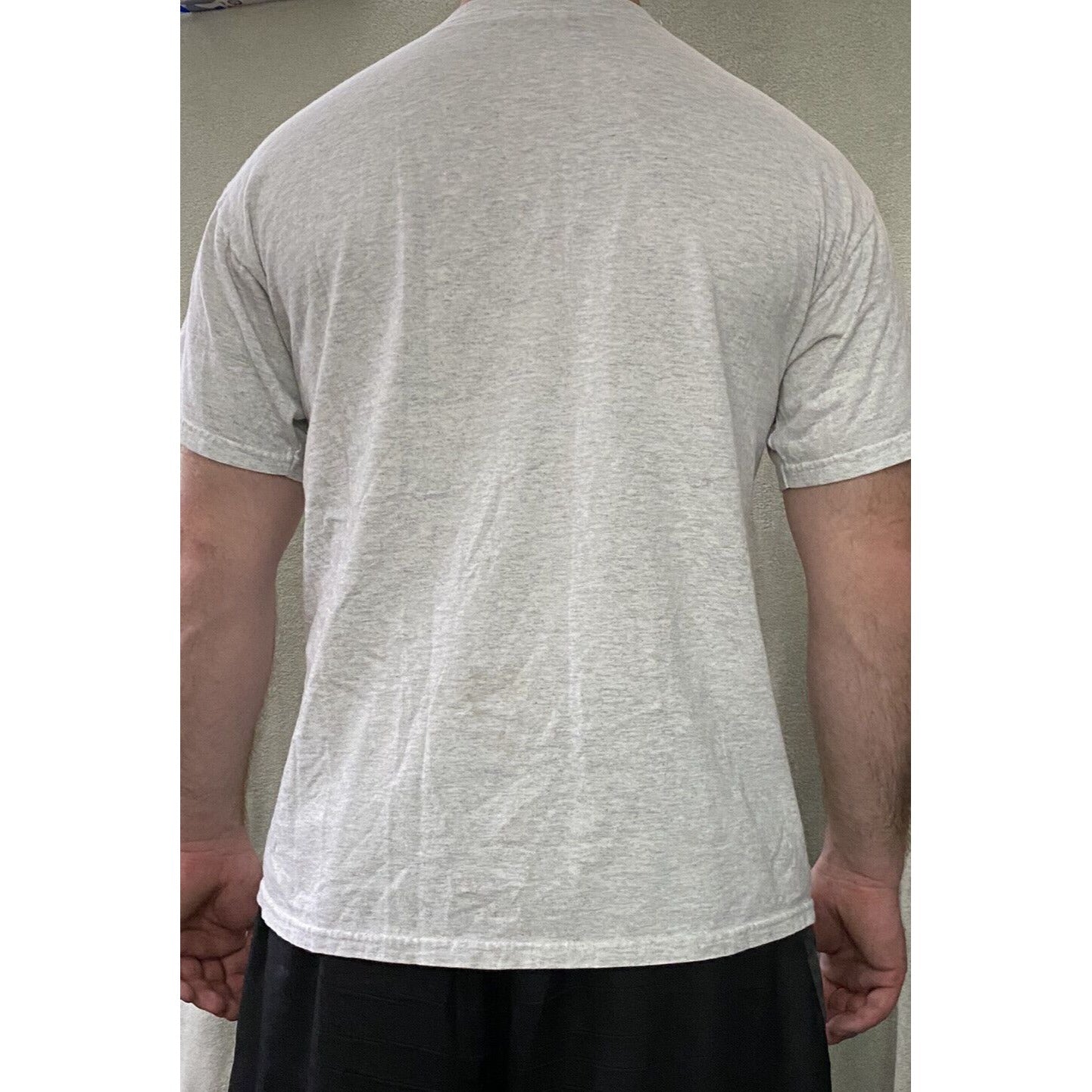 AIR FORCE FALCONS Gildan Gray Men’s Large Heavy Cotton T-shirt