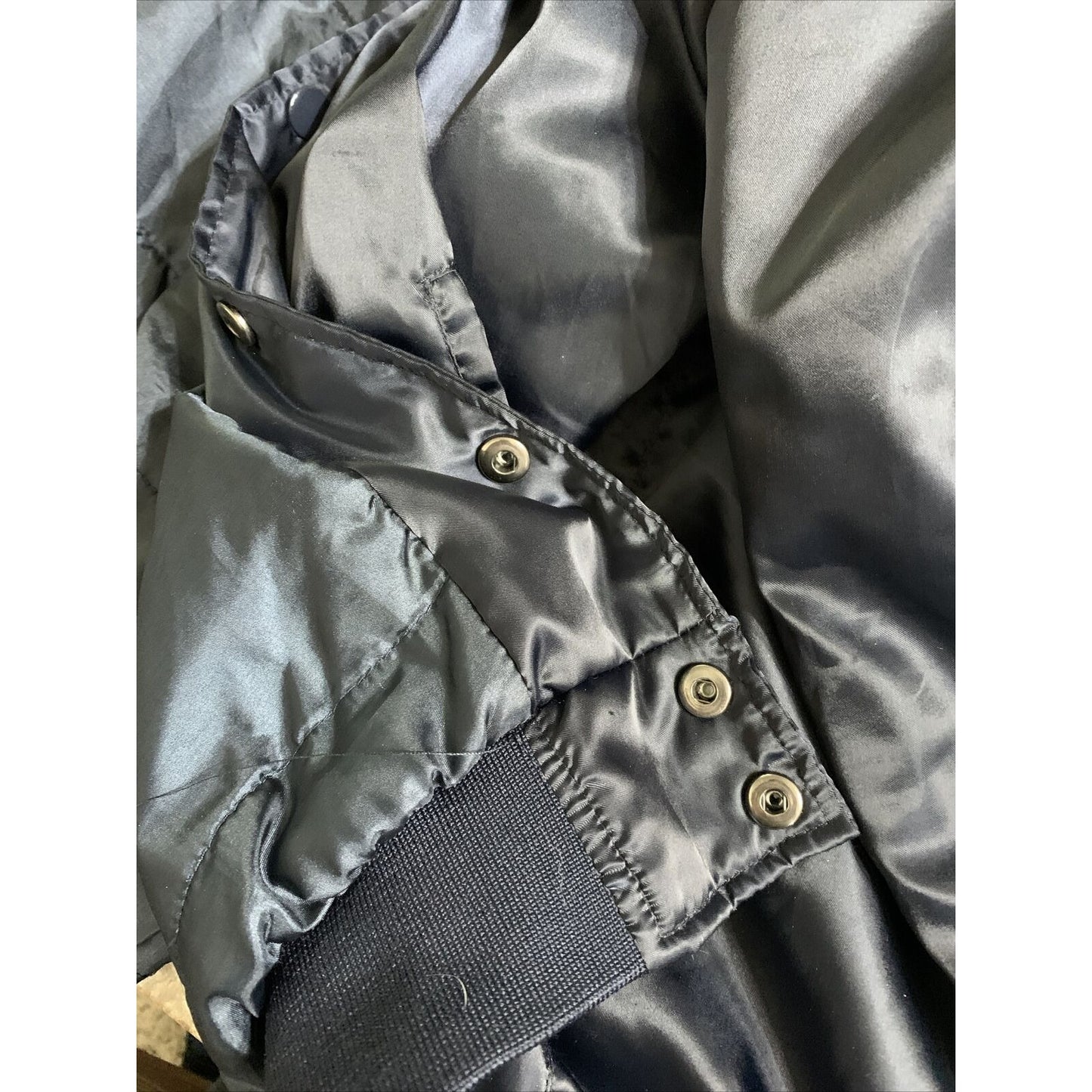 Men’s Carbon Small Black Button Jacket 100% Polyester