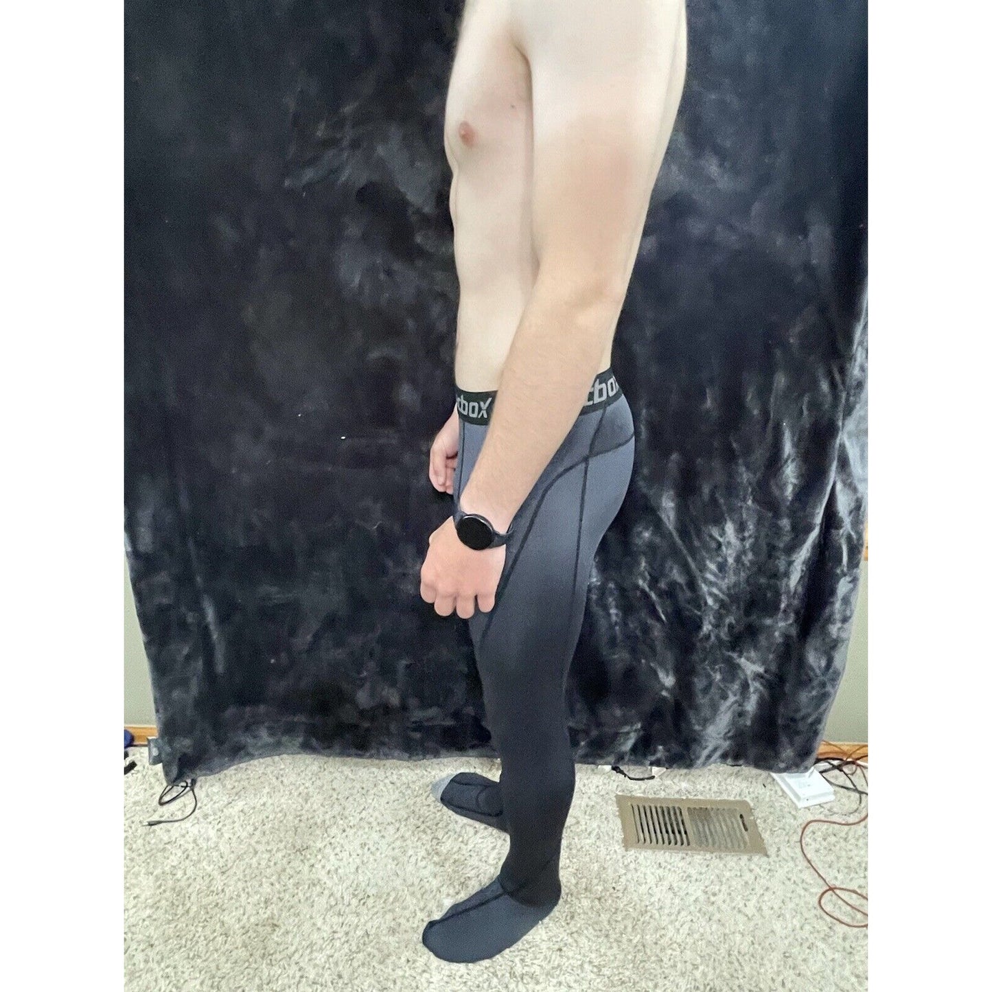 Men’s Dark Gray Roacbox Base Layer medium pants