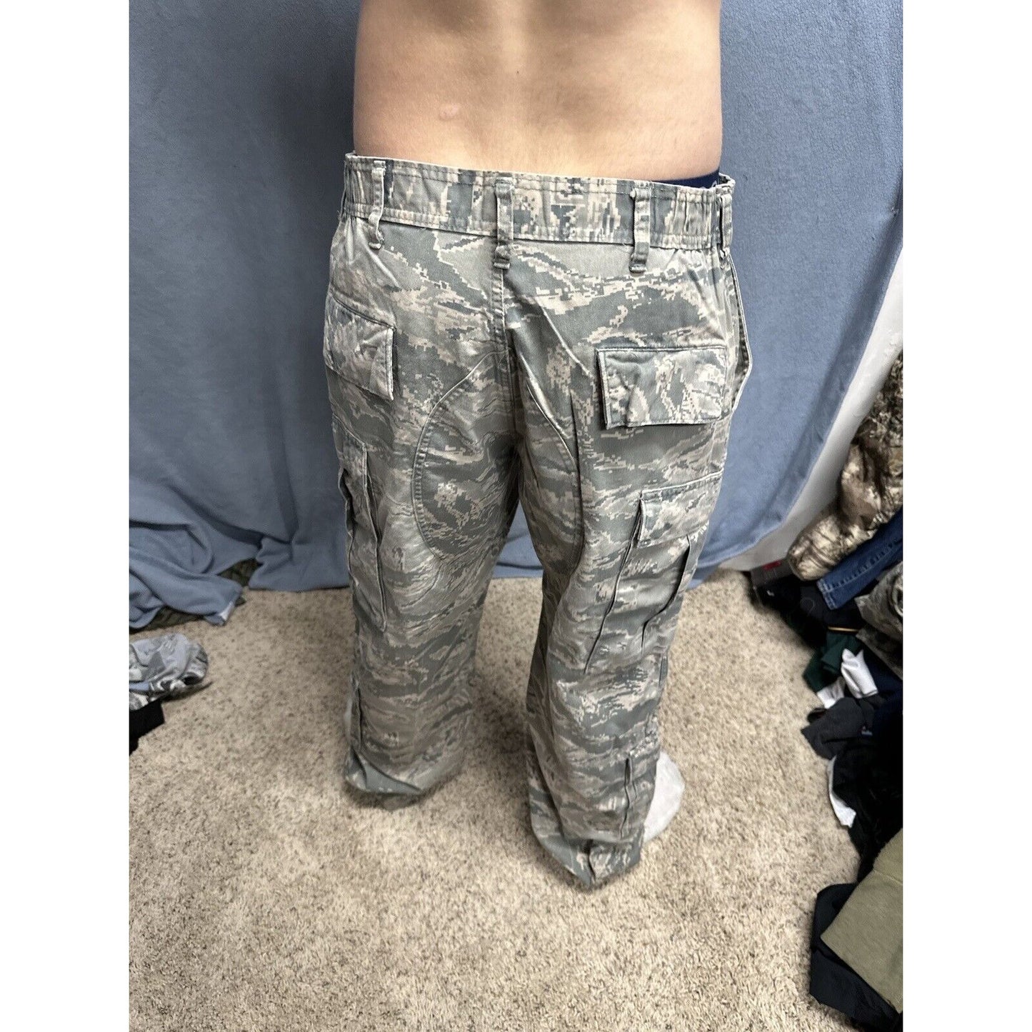 Men’s Airman Battle Uniform Abu USAF Air Force Pants Civil Air Patrol 34S
