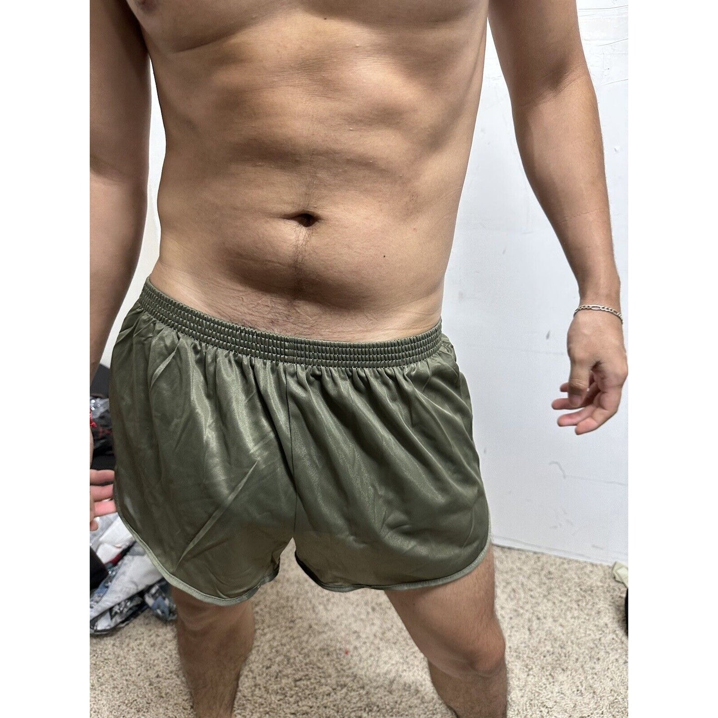 Men’s Olive Green Soffe Ranger Panties Silkies Medium