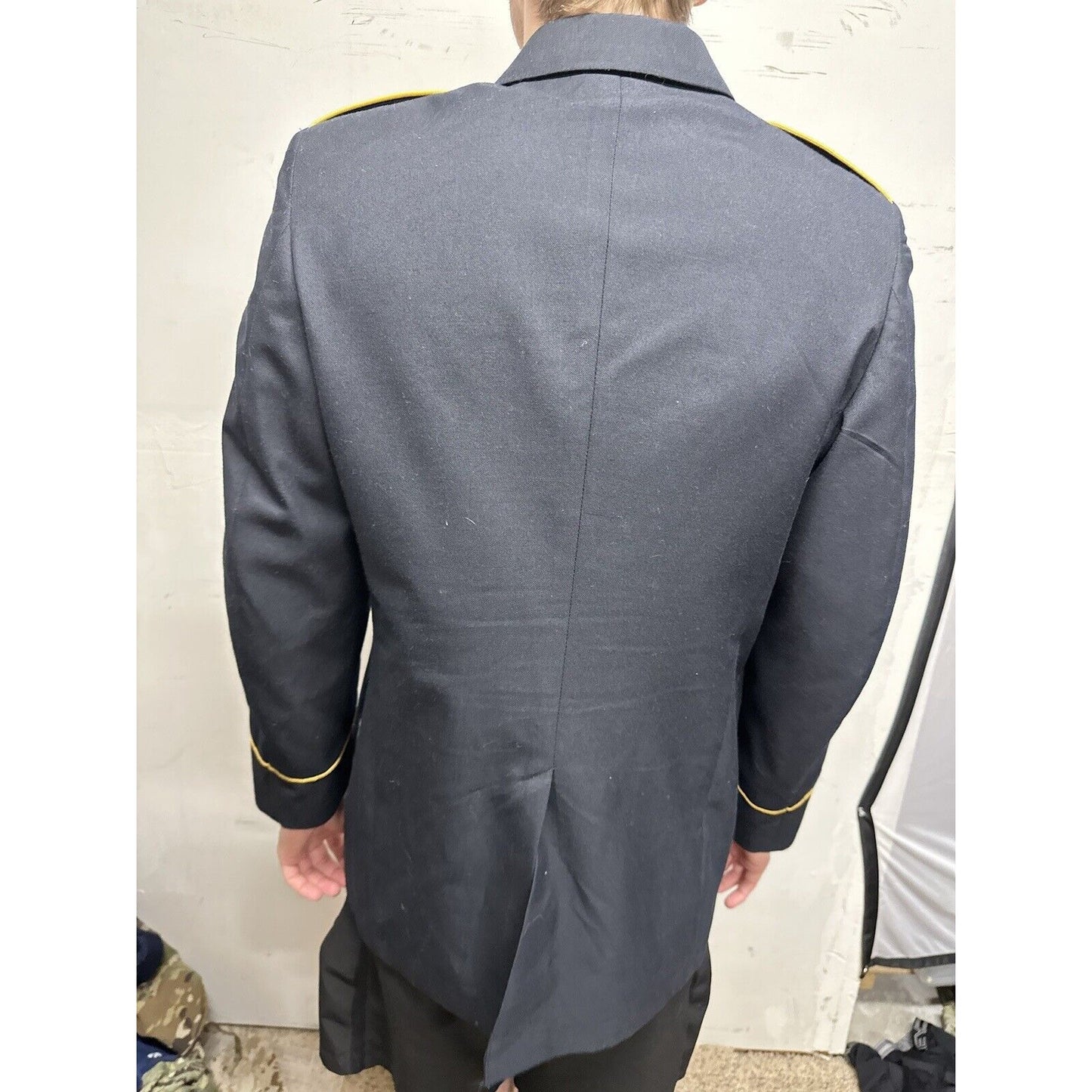 Army Service Coat Men’s 38 RC Specialist Rank poly/wool defense logistics