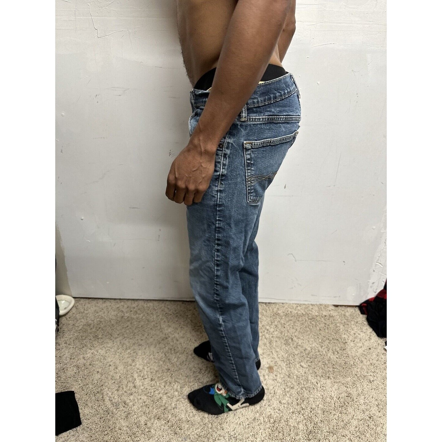 Men’s Denizen Levi’s 285 Relaxed Fit 32 X 32 Blue Jeans