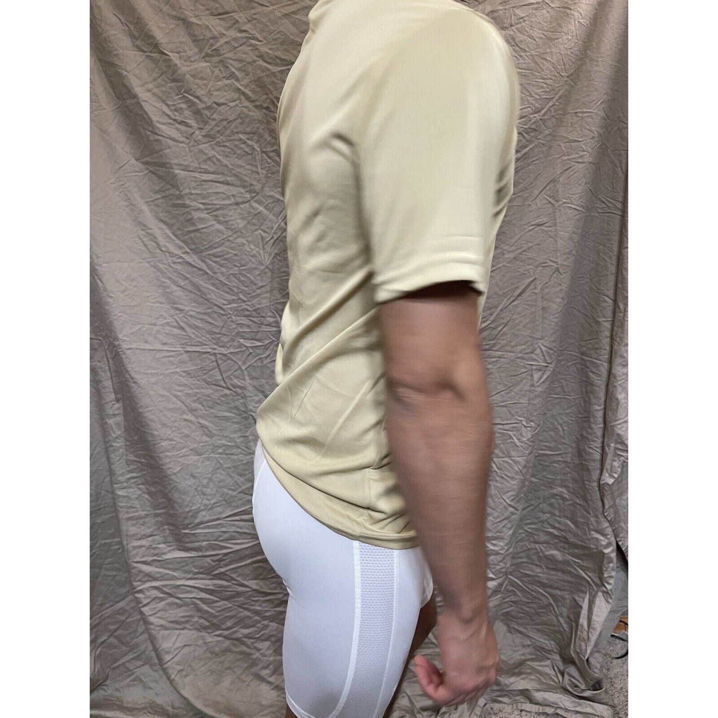 Men's Augusta Sportswear Moisture Management Athletic shirt Gold Small