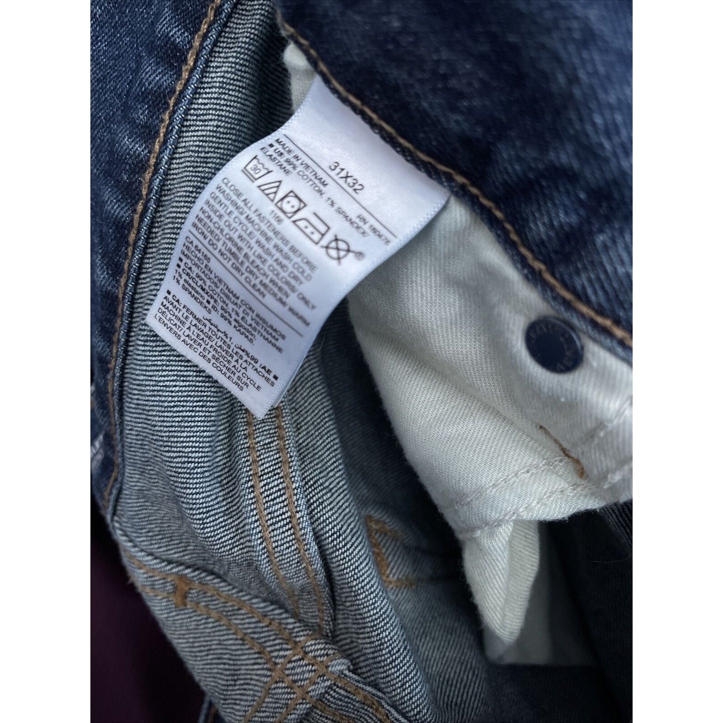 Men's Old Navy Athletic Taper Flex Blue Jeans 31" x 32"