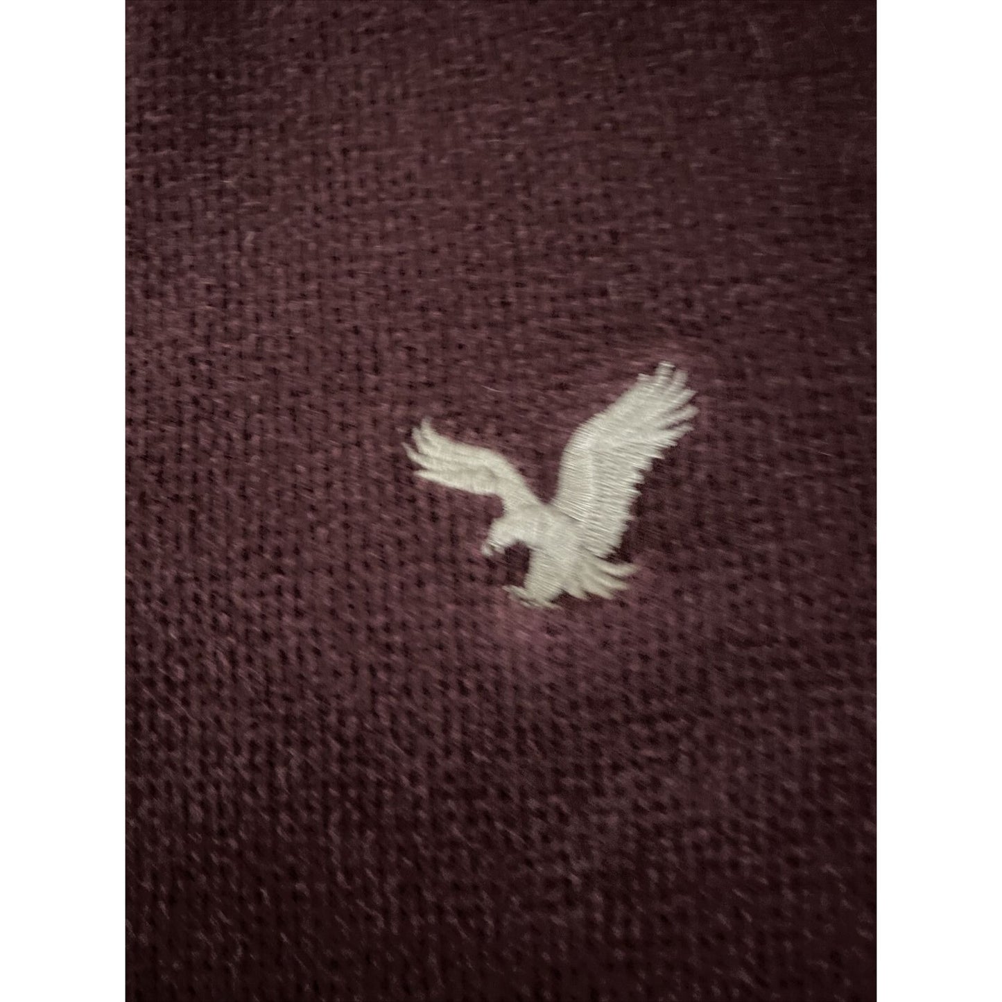 American Eagle Outfitters Men’s Medium Plum Vintage Fit Cotton Pullover Sweater