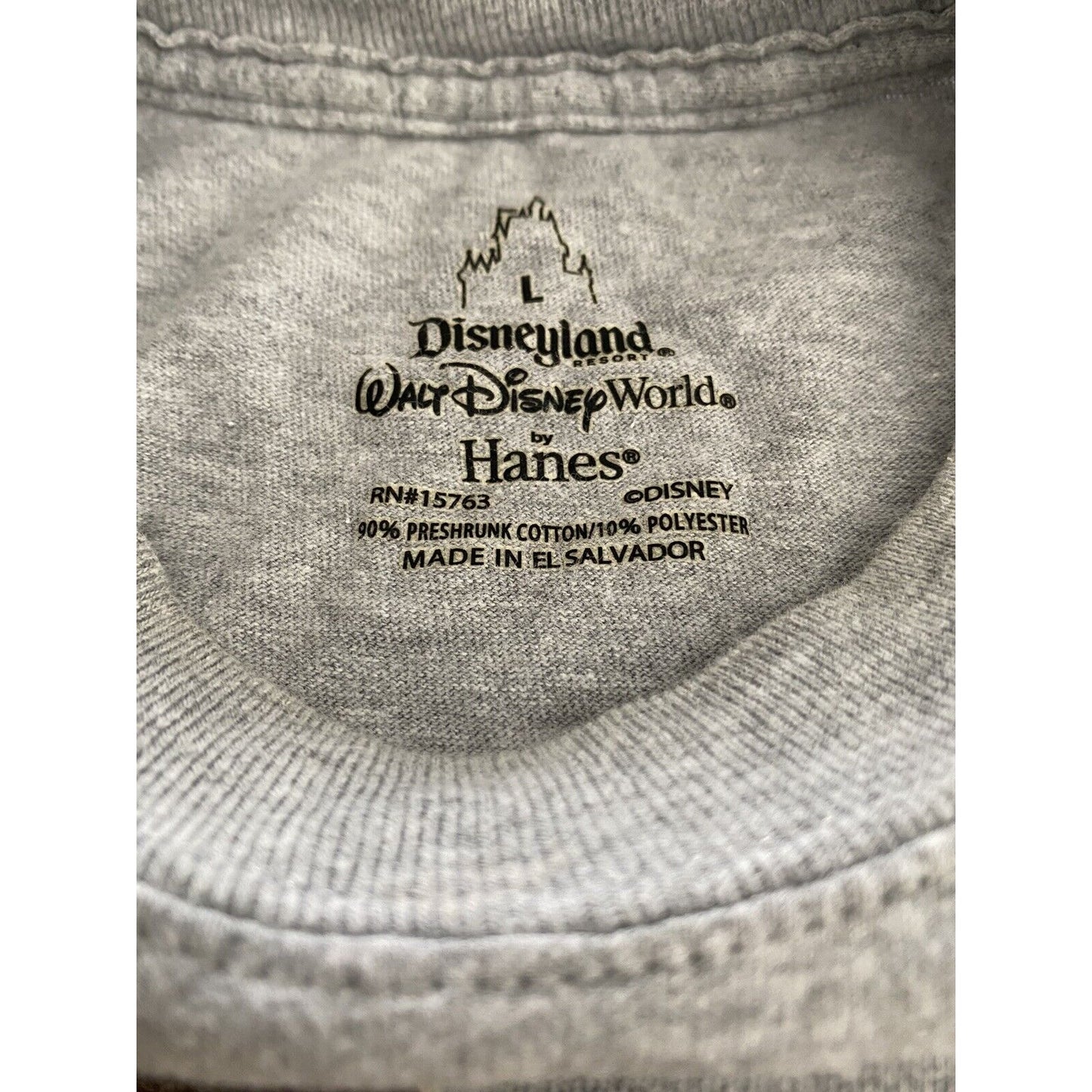 Walt Disney World World’s Greatest Dad Disneyland Mickey Mouse Mens Gray T-shirt