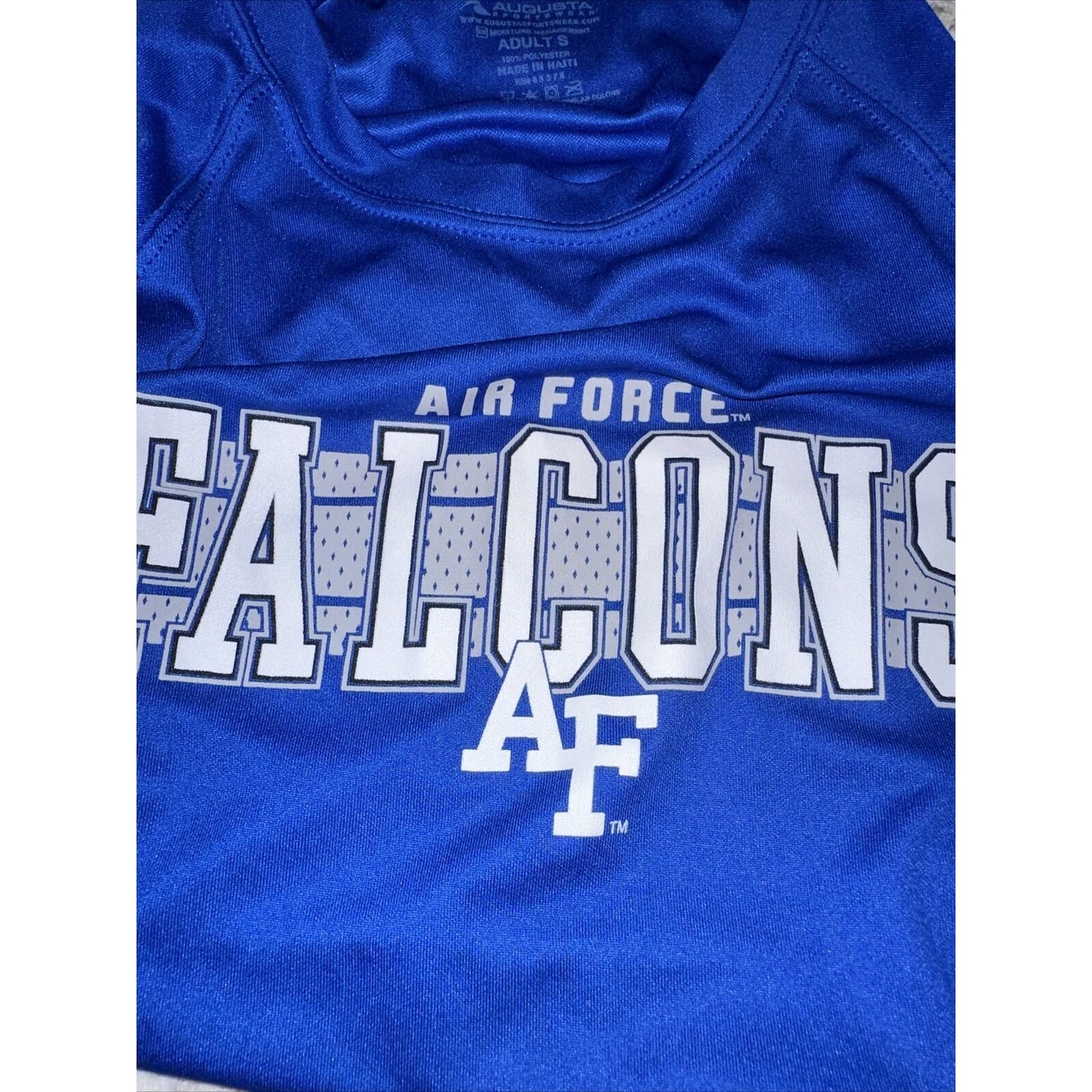 Men’s Small Blue Air Force Falcons Air Force Academy Augusta Shirt