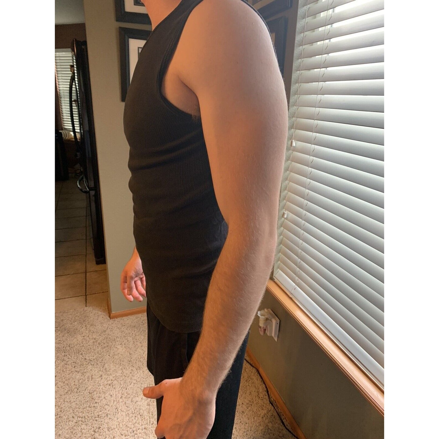 Guy Laroche Men’s Tank Top Black Large