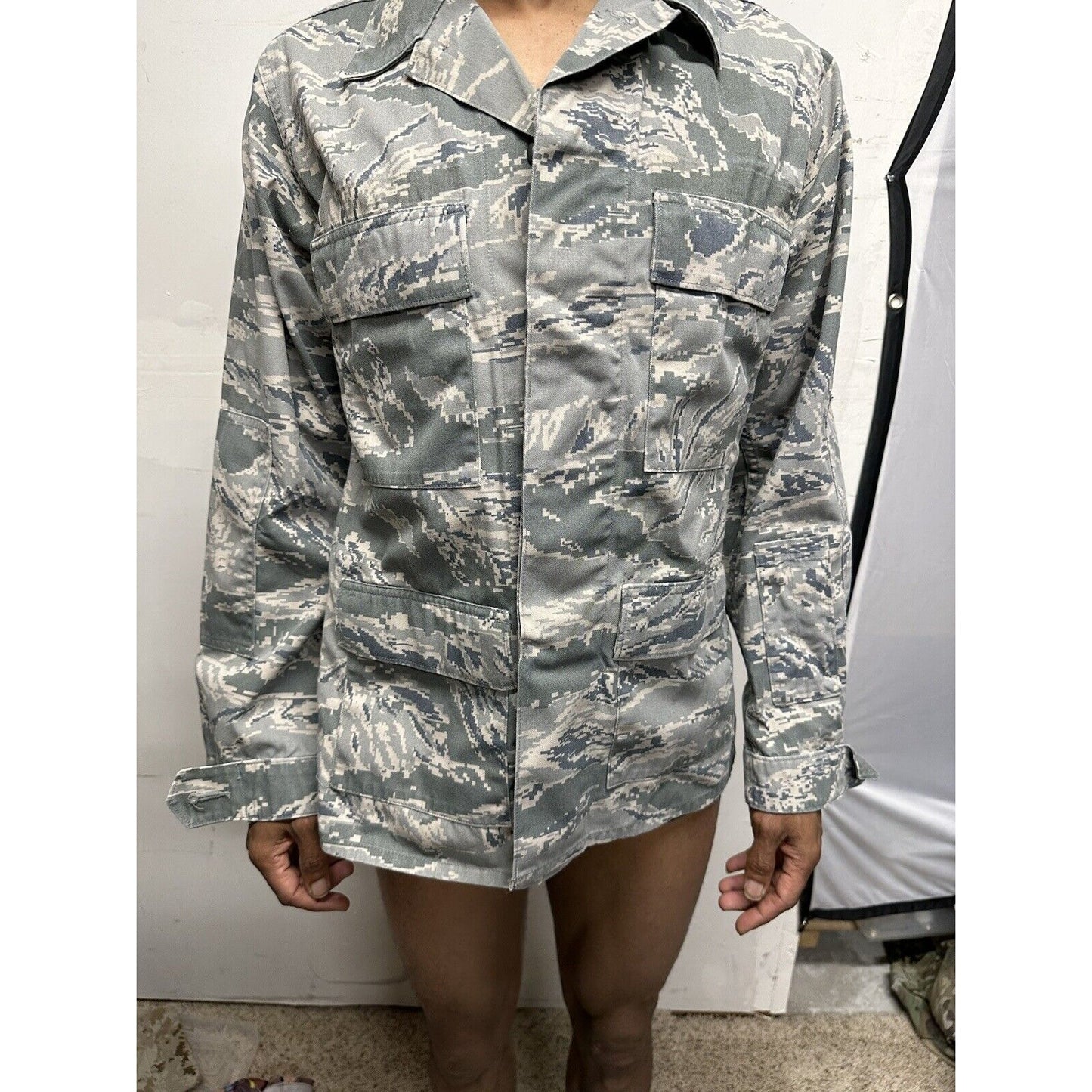 Men’s Civil Air Patrol USAF Airman Battle Uniform 38R Top Coat Blouse
