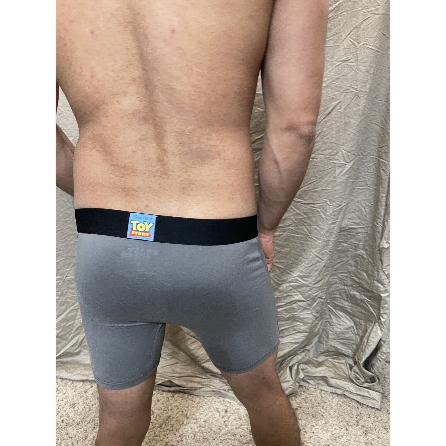 Men's XL crazy boxer gray toy story boxer brief