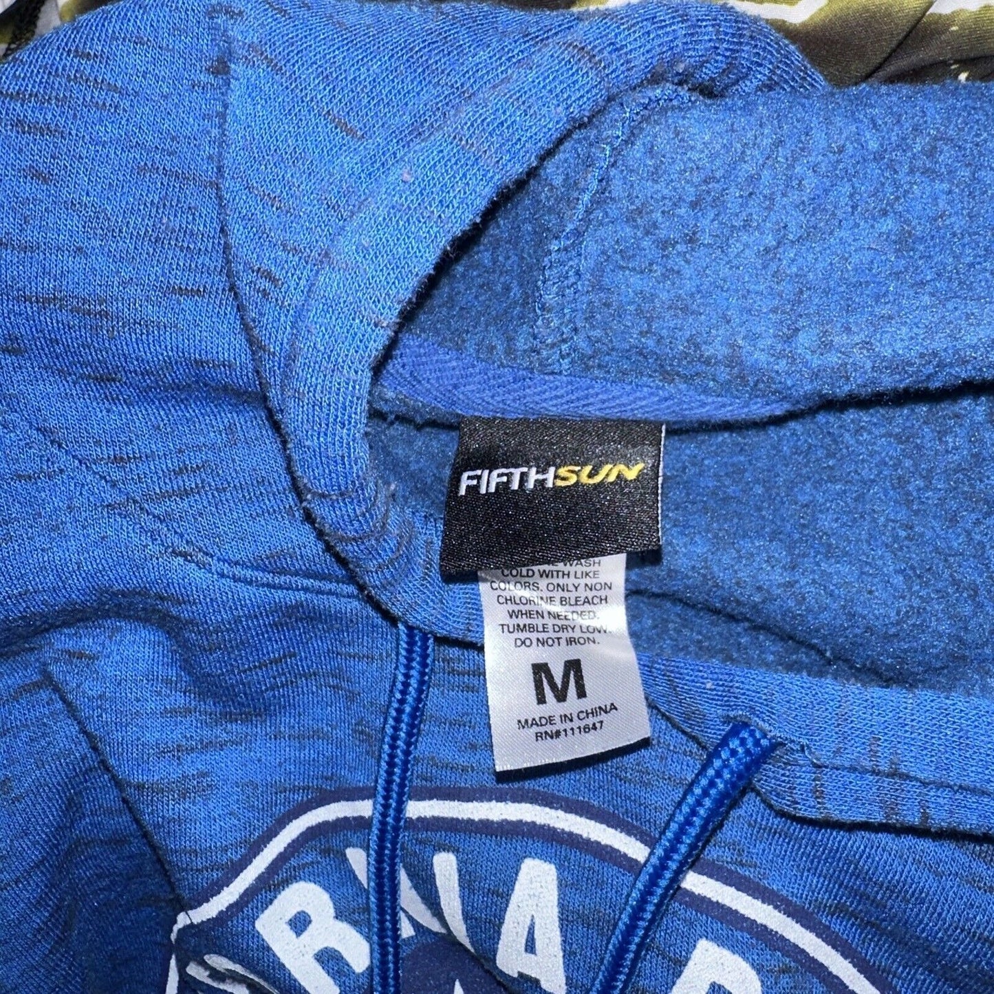 Men’s Medium Fifth Sun California Republic Blue Pullover Hoodie
