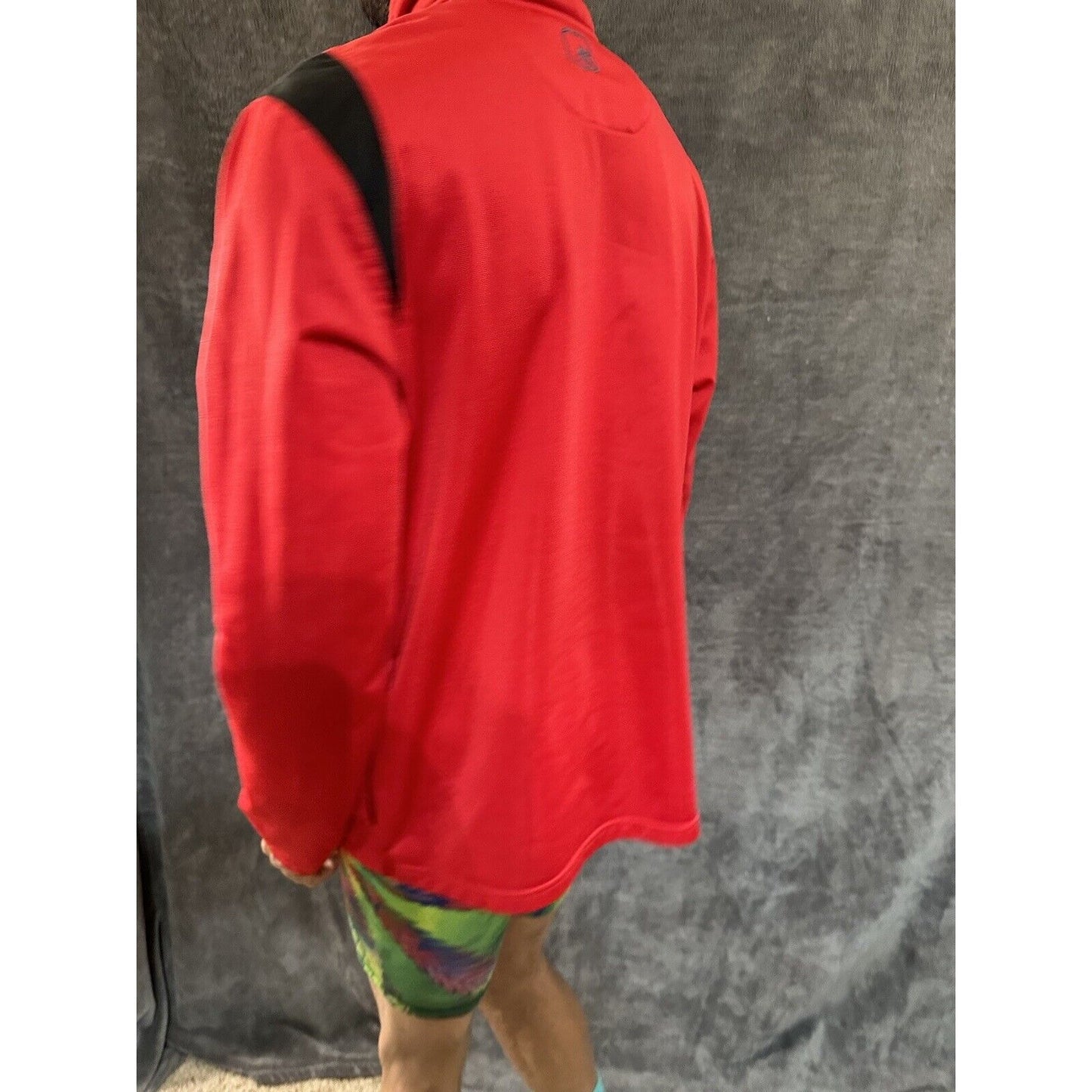 Men’s Red Full Zip AND1 Large Jacket