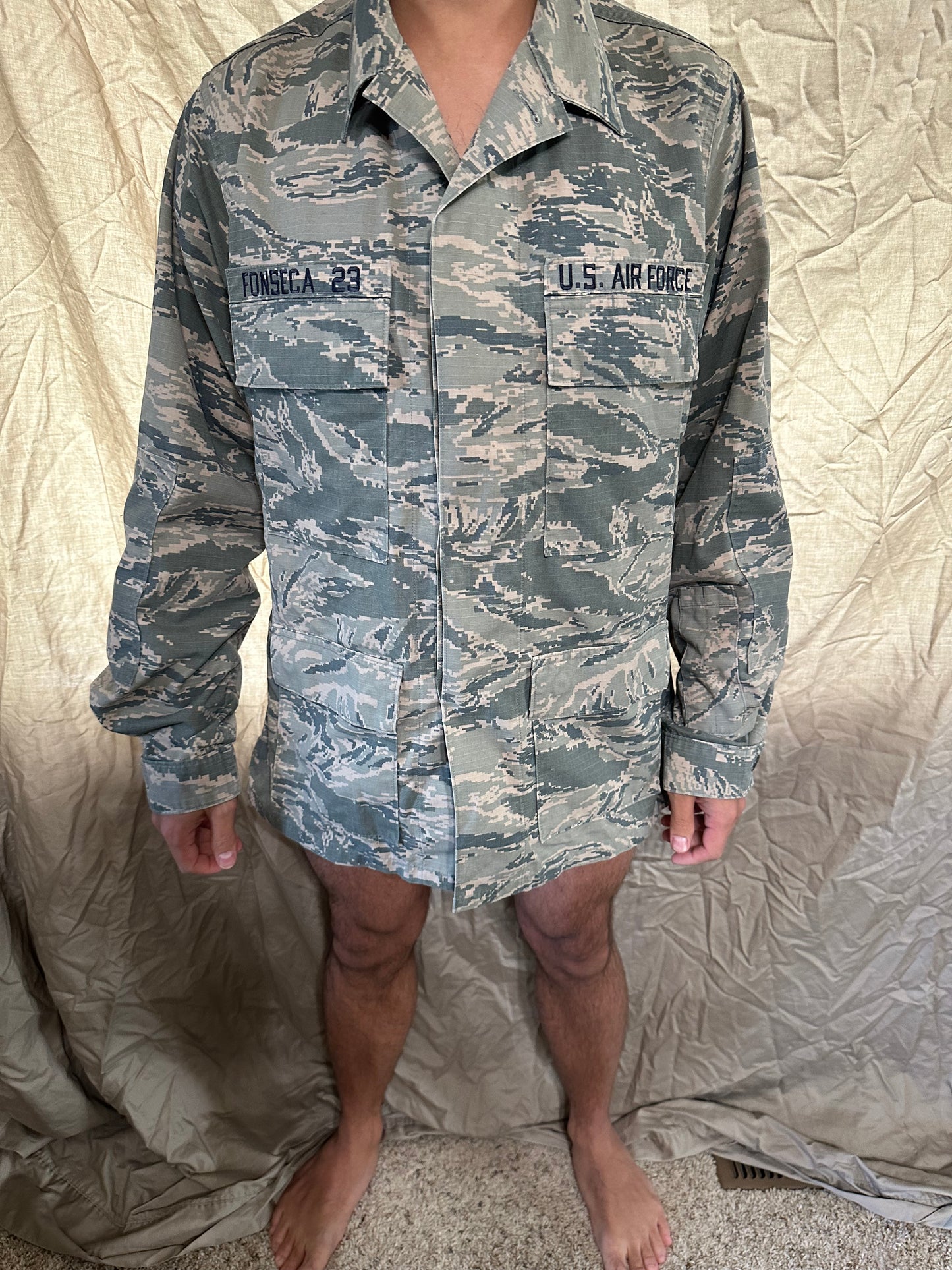 40R airman battle uniform Abu coat top civil air patrol blouse