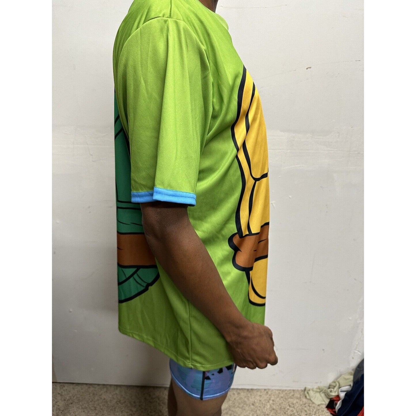 Nickelodeon Teenage Mutant Ninja Turtles Mens L/XL Costume Shirt - Leonardo