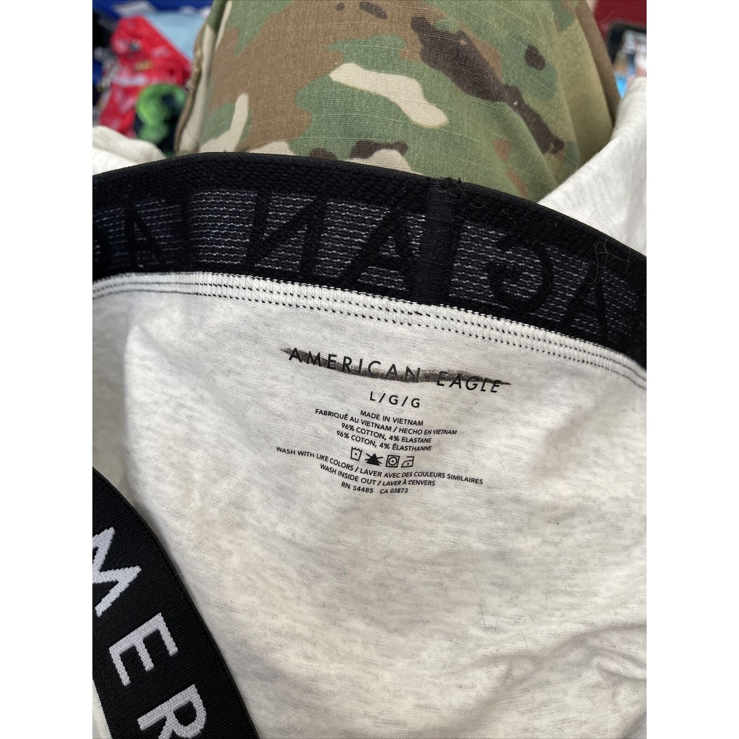 men's american eagle white compression shorts large New And Unworn