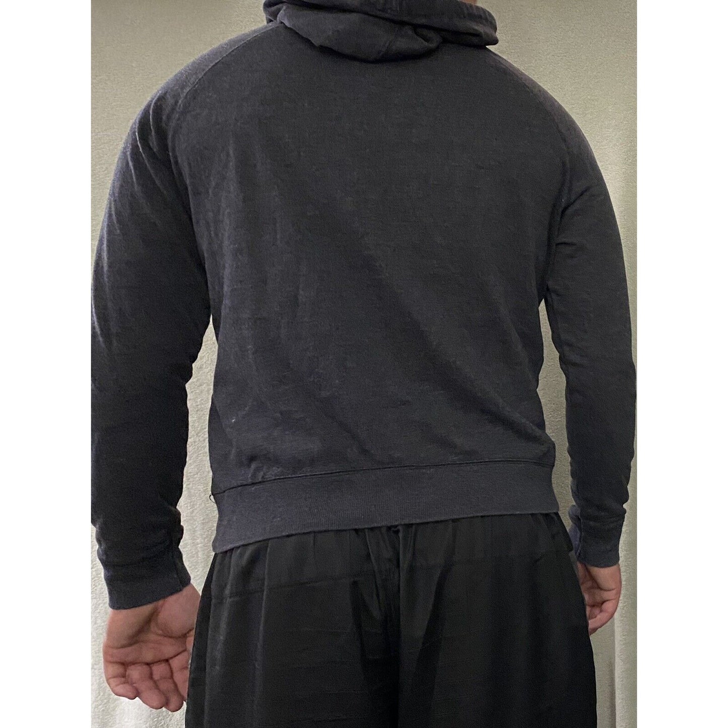Old Navy SFCA Dark Gray Men’s Large Pullover Hooded Long Sleeves Sweatshirt
