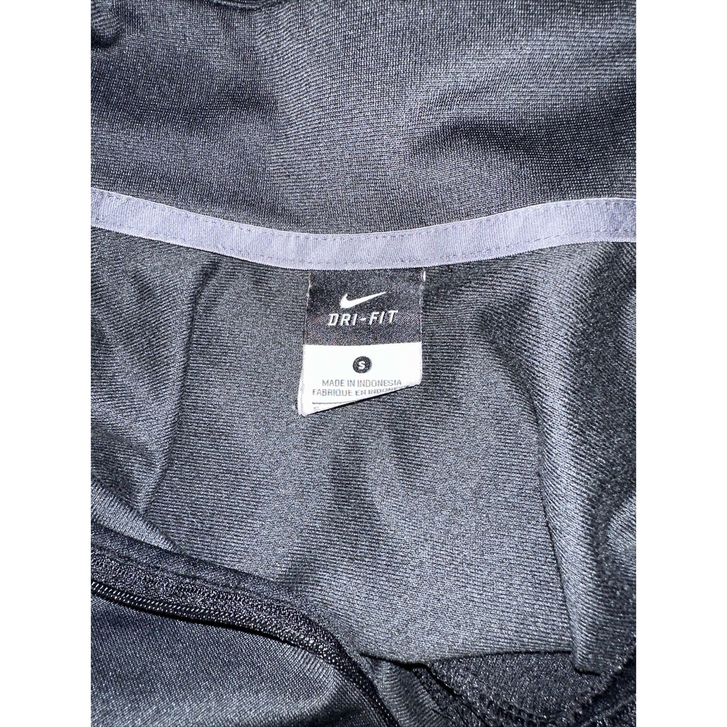 Men’s Black Oklahoma State University 1/4 Zip Pullover Nike Small Jacket