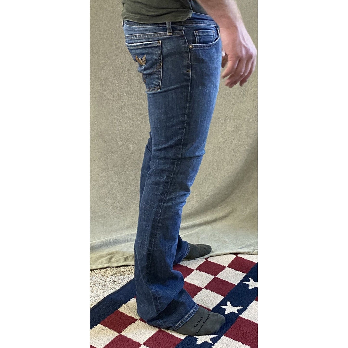 Citizens Of Humanity COH Women’s 31x32 Simone Stretch #105 Low Waist Flair Jeans