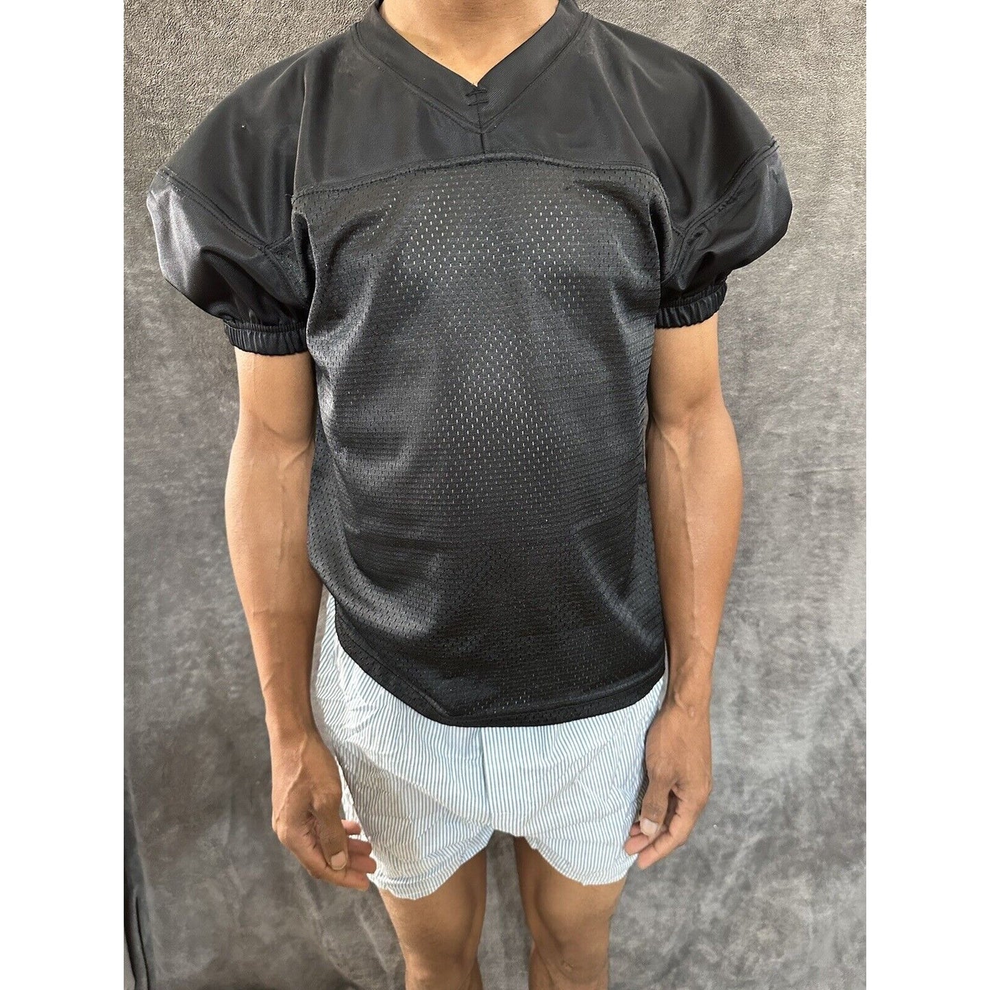 Men’s Black Football Jersey Champro Medium