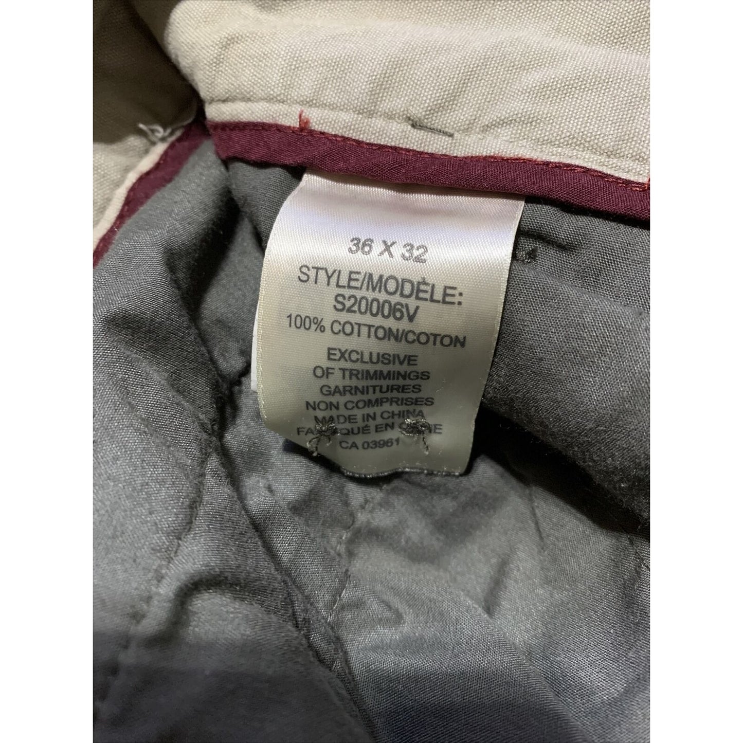 Denver Hayes Gray Cargo Pants 36 X 32