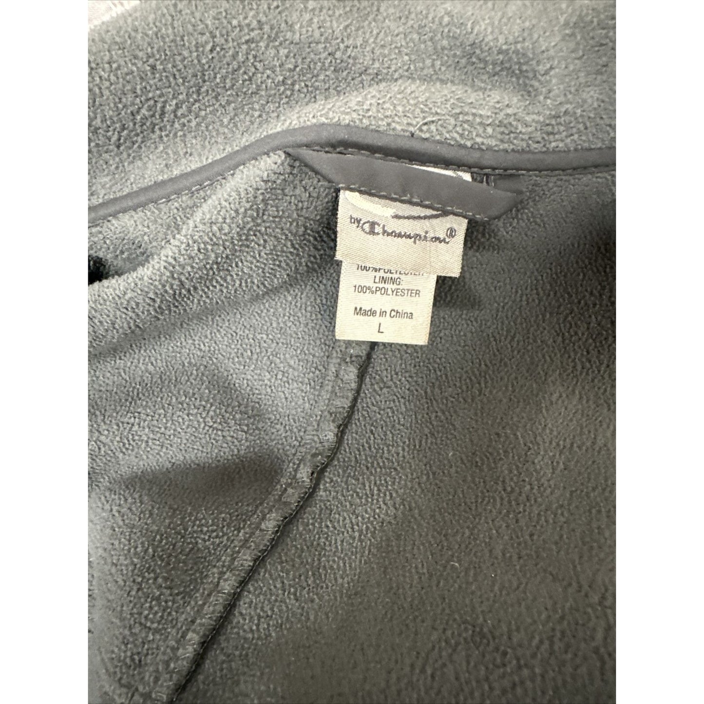 Men’s Large Black Champion Full Zip Jacket