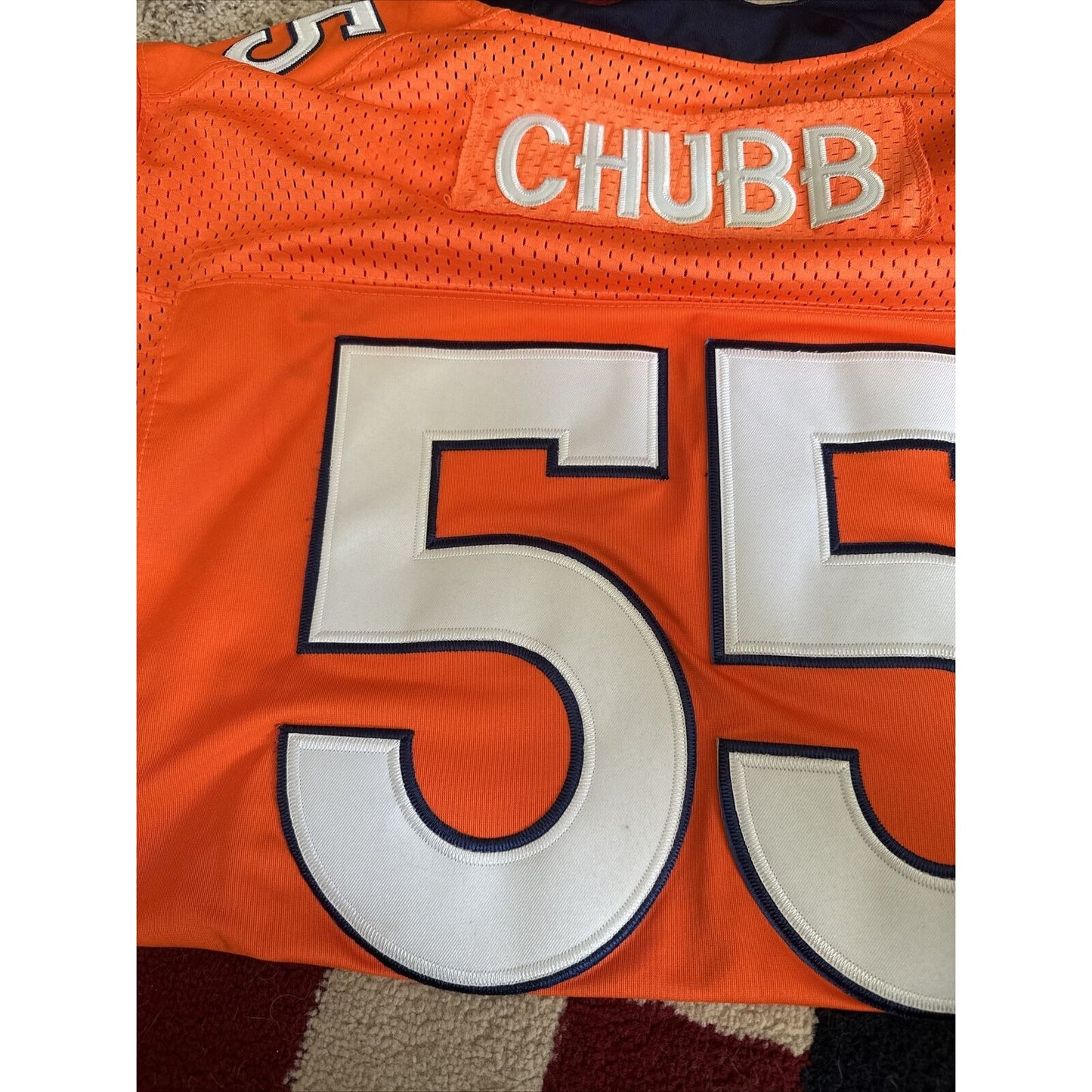 Bradley Chubb Denver Broncos Nike Game Player Jersey Men's Size 52 NFL #55 DEN