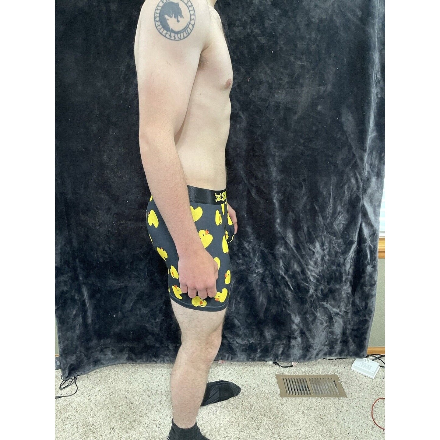 SWAG Boxer Brief - Just Ducky Duck Print - Medium