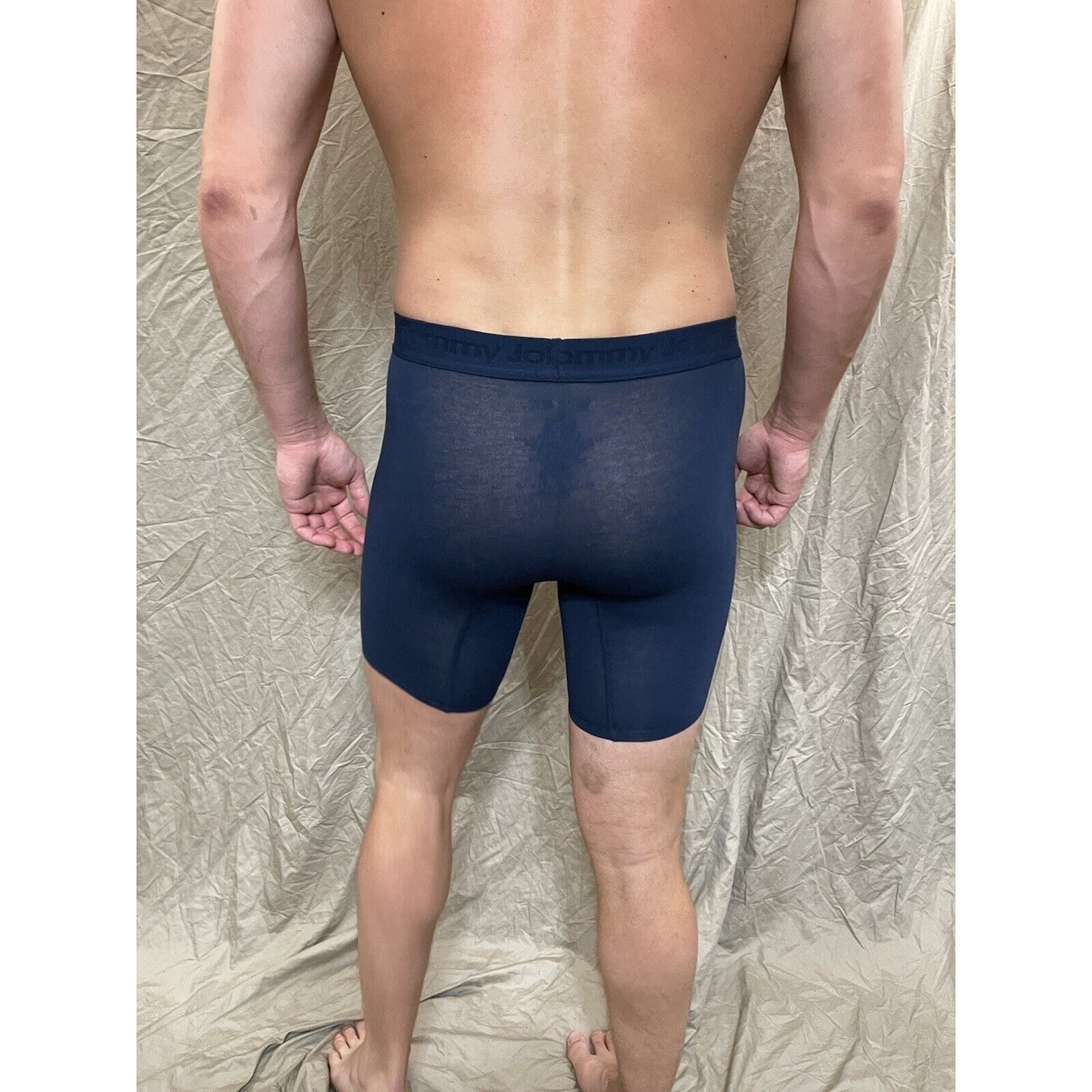 men's Dress Blue tommy john cotton basics boxer brief small