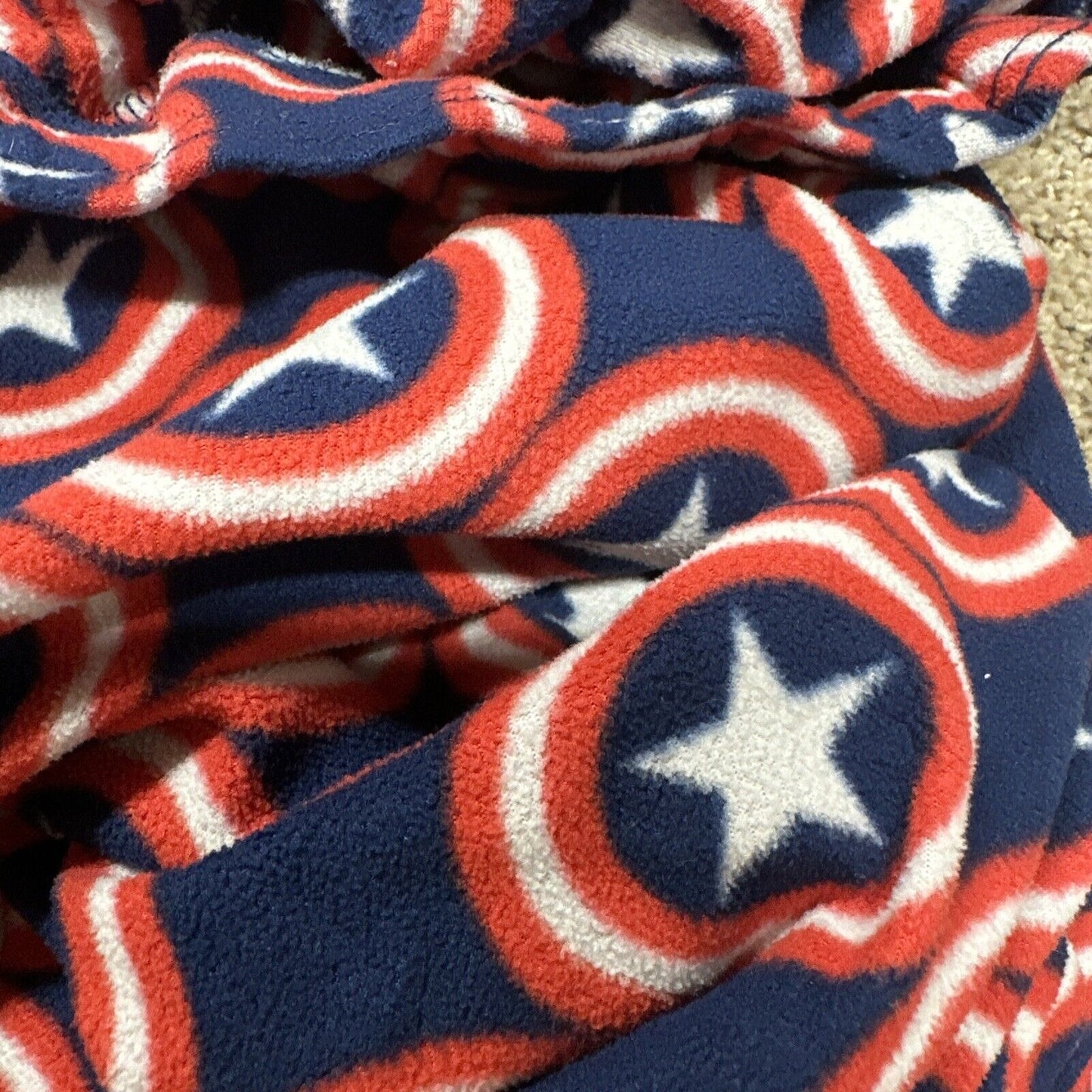 Men’s Marvel Captain America xL Flannel Lounge Wear Pajama Pants