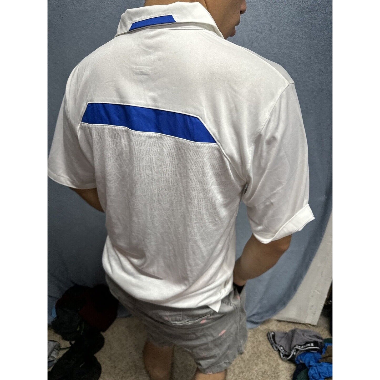 Men’s Small White Air Force Polo Shirt USAFa Air Force Academy