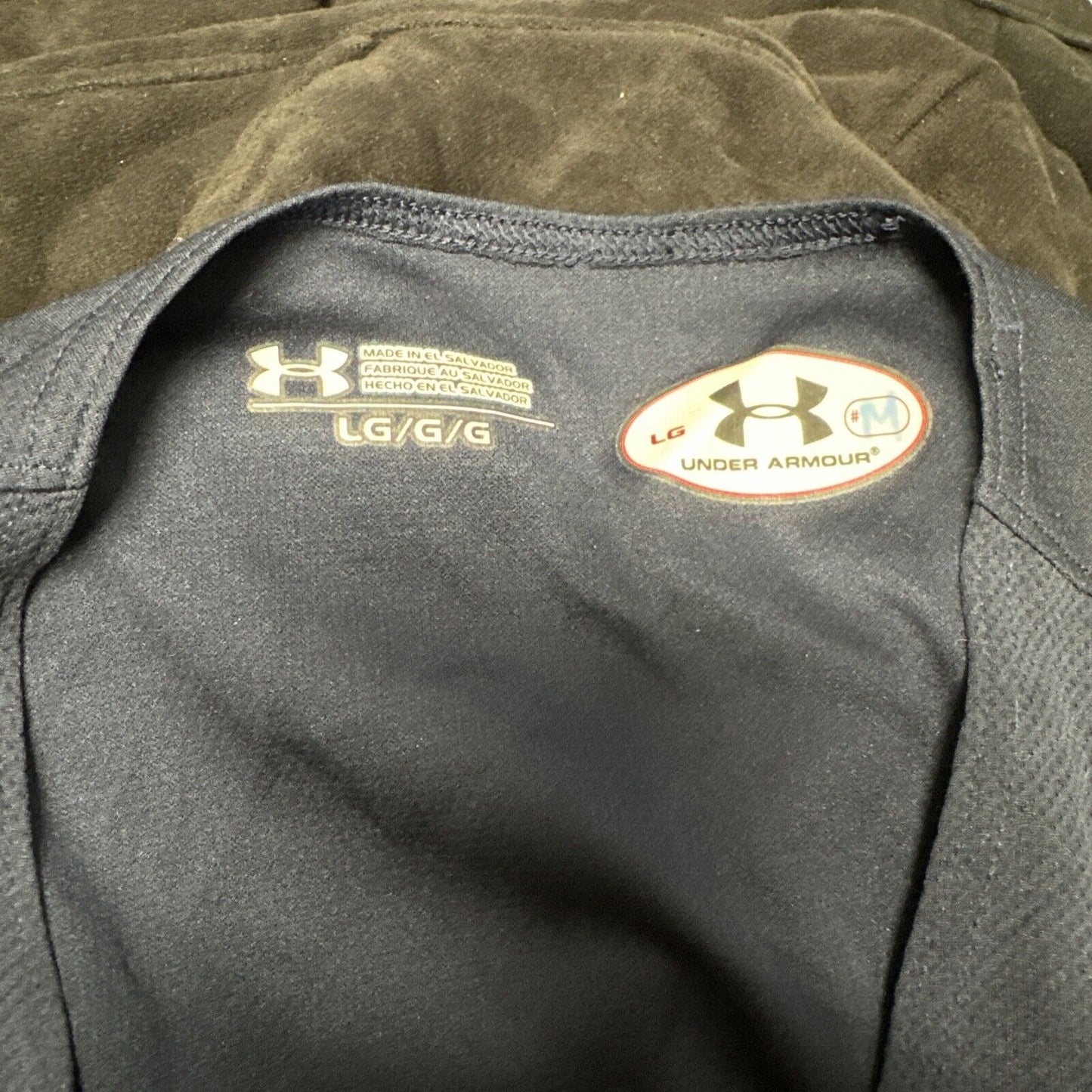 Men’s Blue Under Armour Muscle Shirt Tank Top Shirt Large