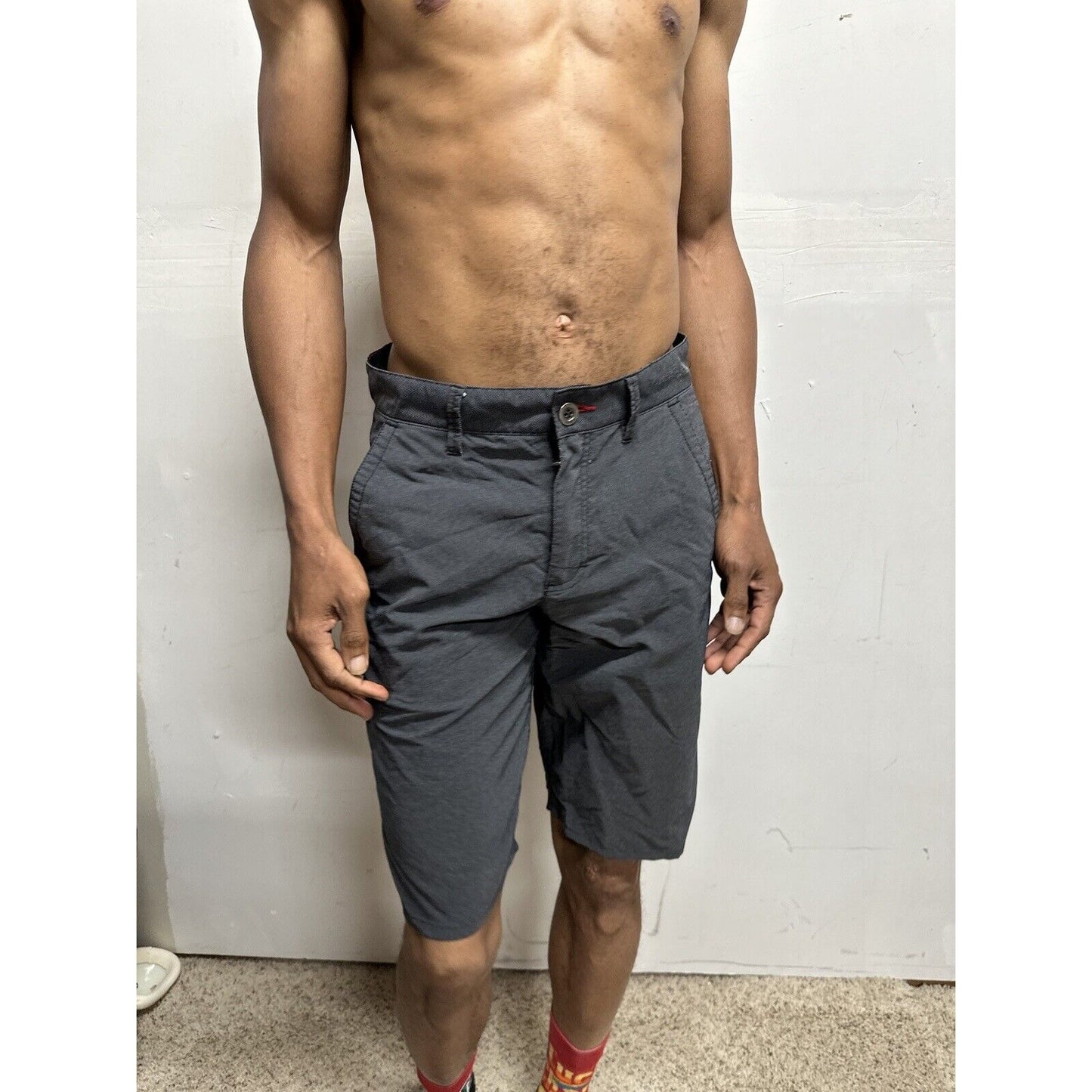Men’s Next Level Series Tony Hawk Gray Black Size 30 Shorts