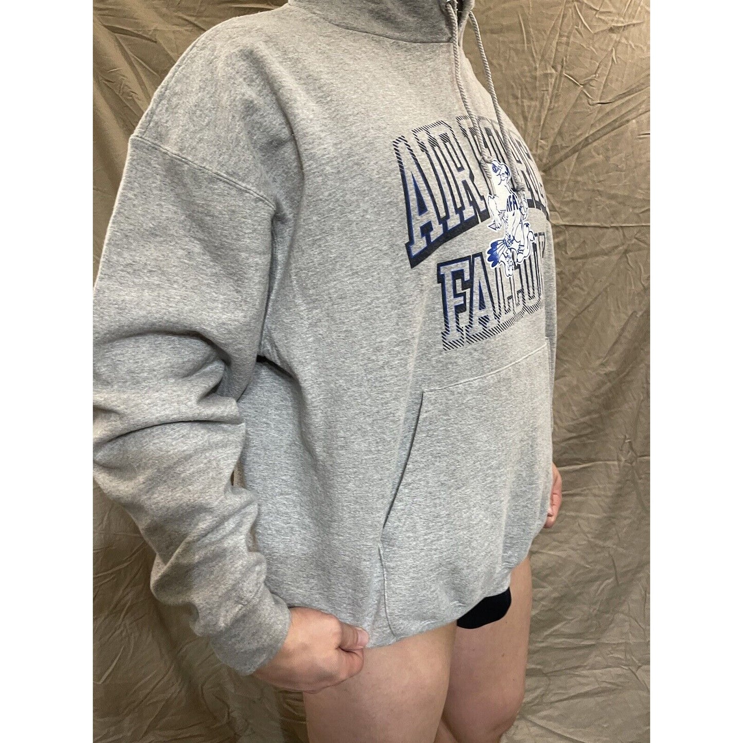 Men's Chanpion XXL Gray Air Force Academy Falcons pullover hoodie